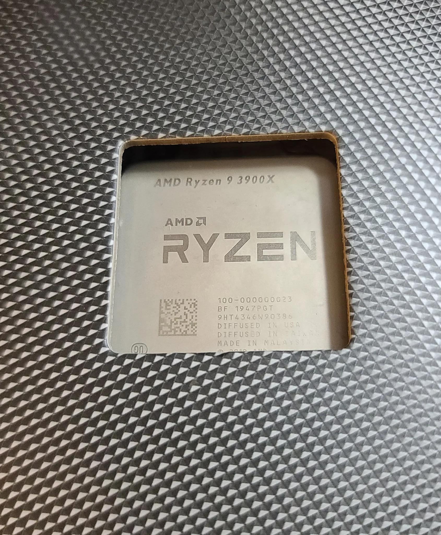 AMD Ryzen 9 3900X 12 core 24 Thread Processor CPU USED