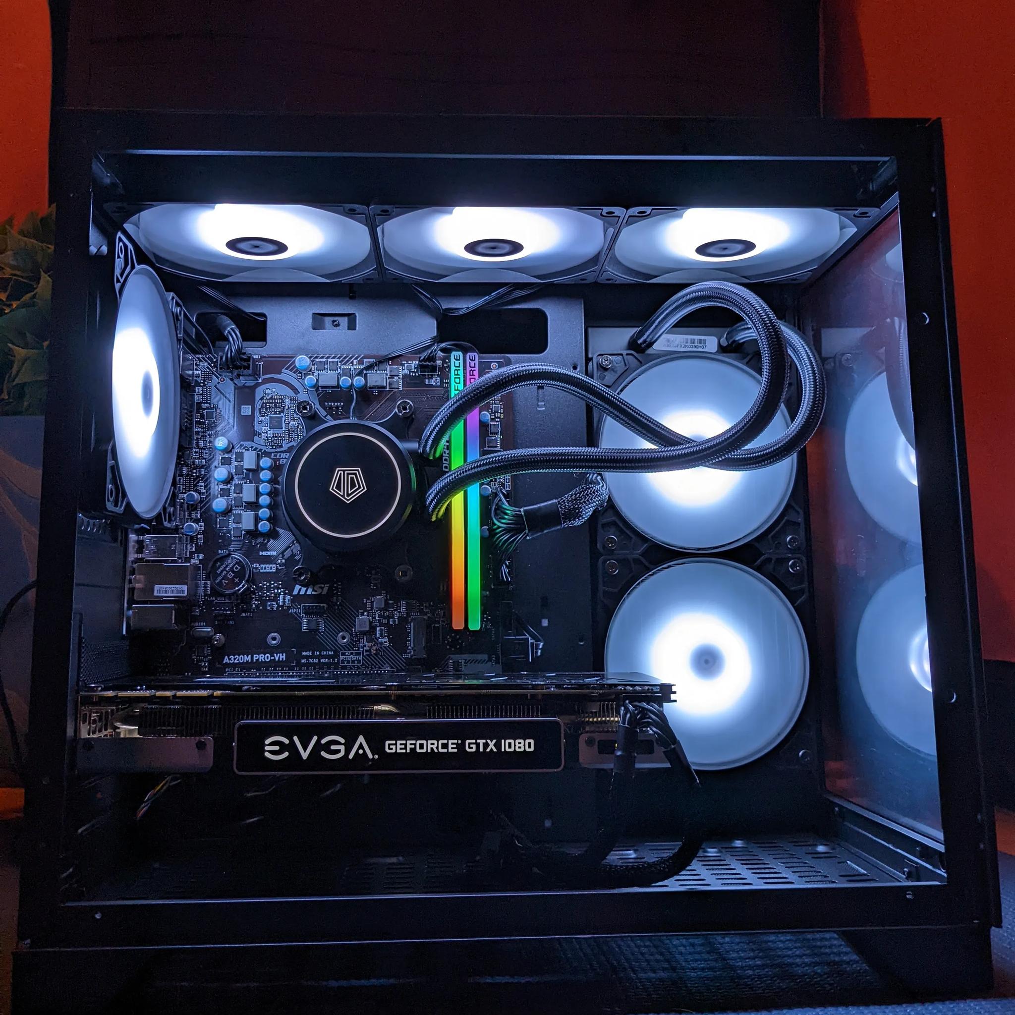 Shinjuku II⚡️| GTX 1080 8GB| Ryzen 5| 16GB TFORCE RGB DDR4| 1TB SSD| Windows 11 Pro