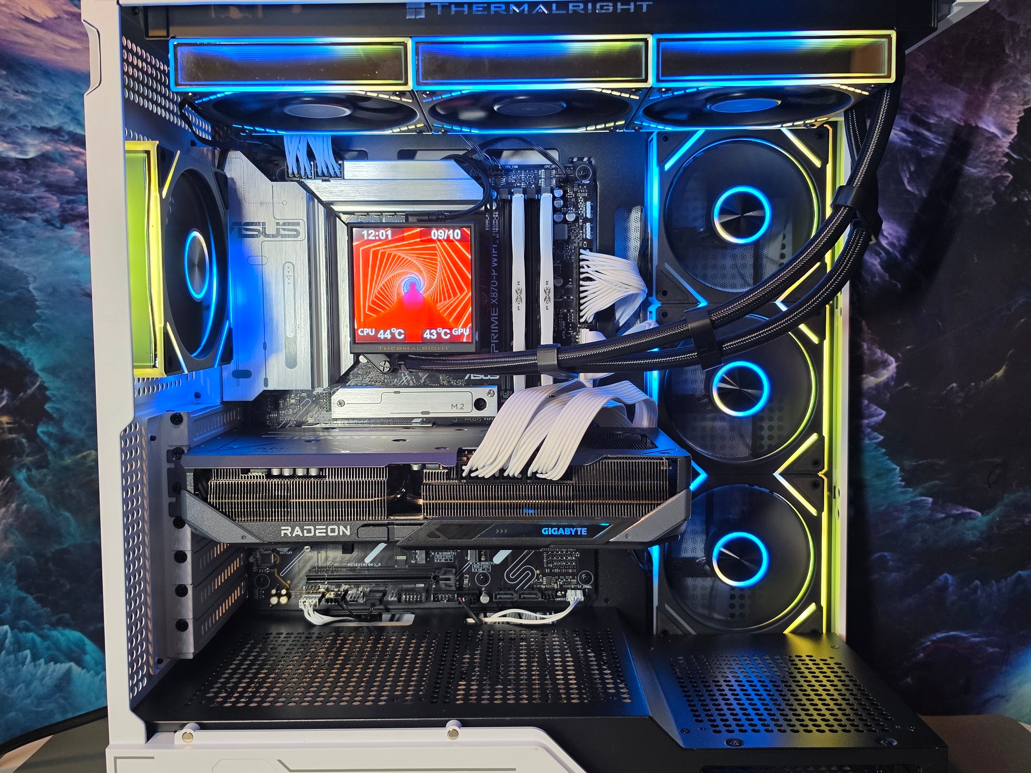 Gigabyte RX 9070 XT 16gb + Ryzen 9800x3d PC Build #100