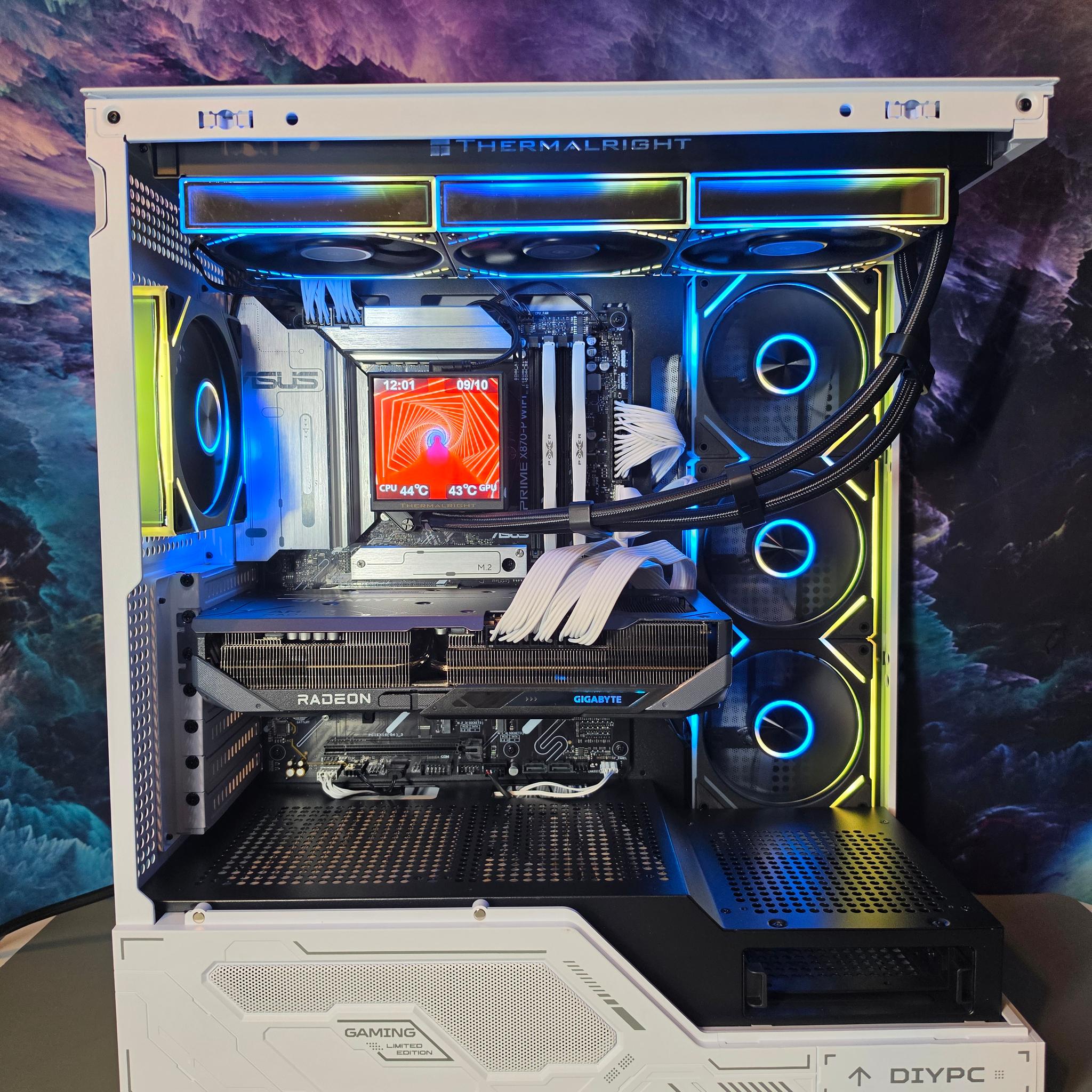Gigabyte RX 9070 XT 16gb + Ryzen 9800x3d PC Build #100