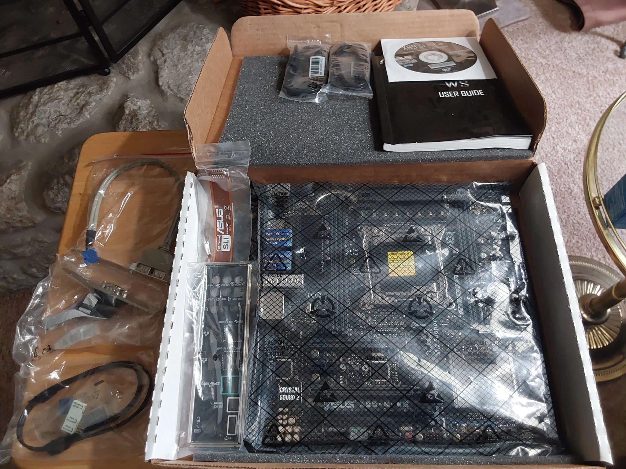 Combo Deal: Asus X99M-WS Motherboard & Intel i7 5930K Haswell-E CPU (Used)