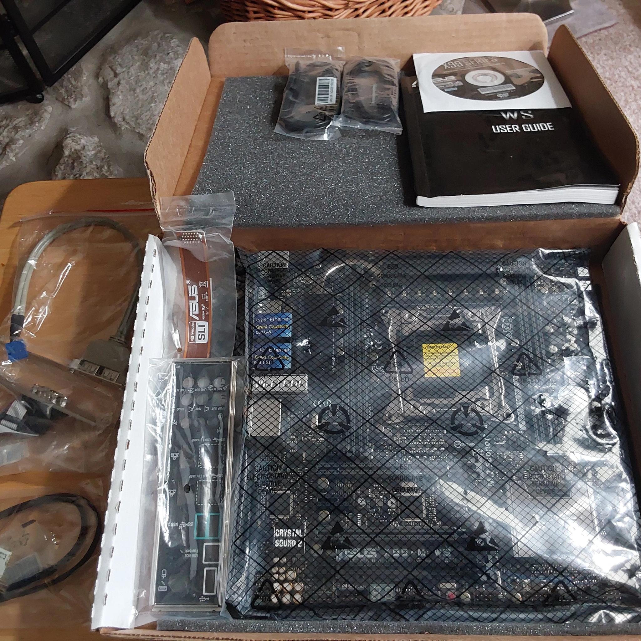 Combo Deal: Asus X99M-WS Motherboard & Intel i7 5930K Haswell-E CPU (Used)