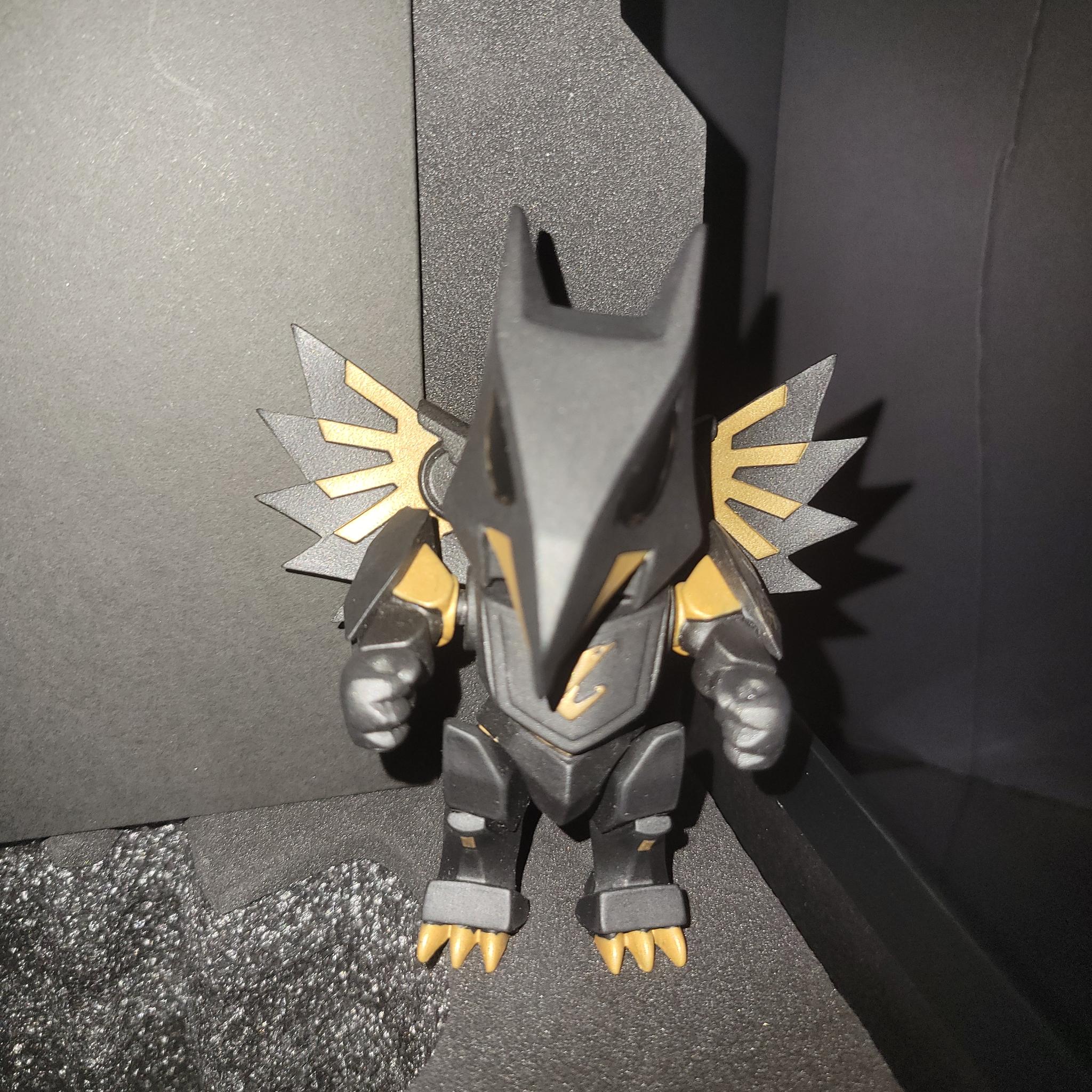 ⚡ Rare AORUS Black & Gold Chibi Figurine + RTX 3080 Xtreme Box (96% Near‑Mint) 🏆✨