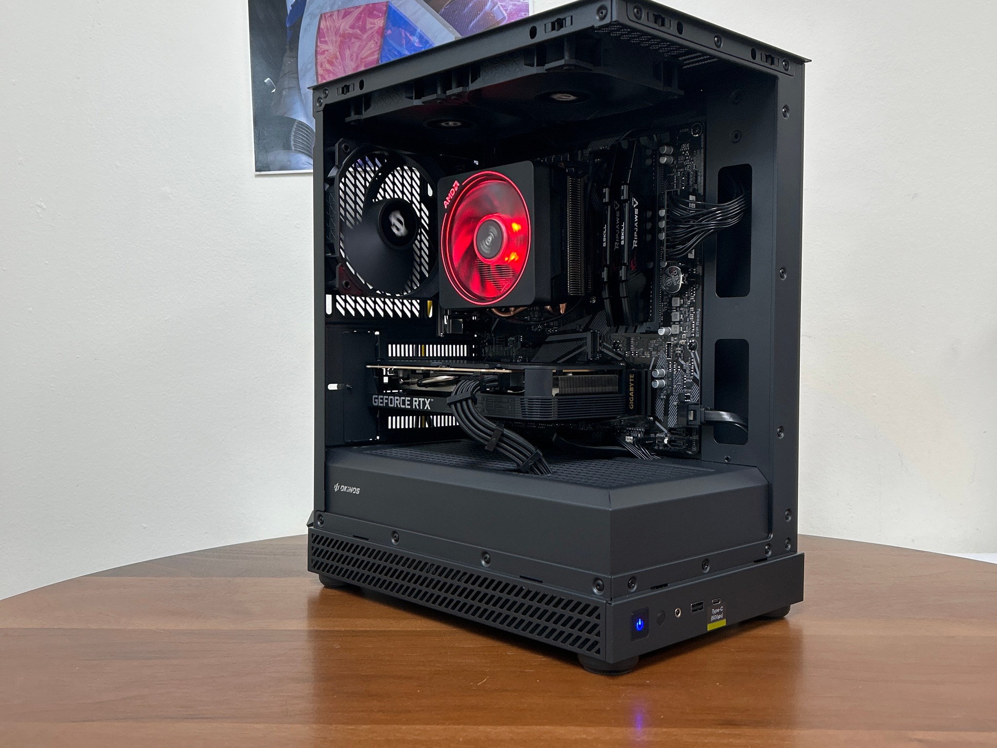 # 🖤 "Black Ember 5050" – RTX 50-Series Gaming & Local AI PC 🤖🎮