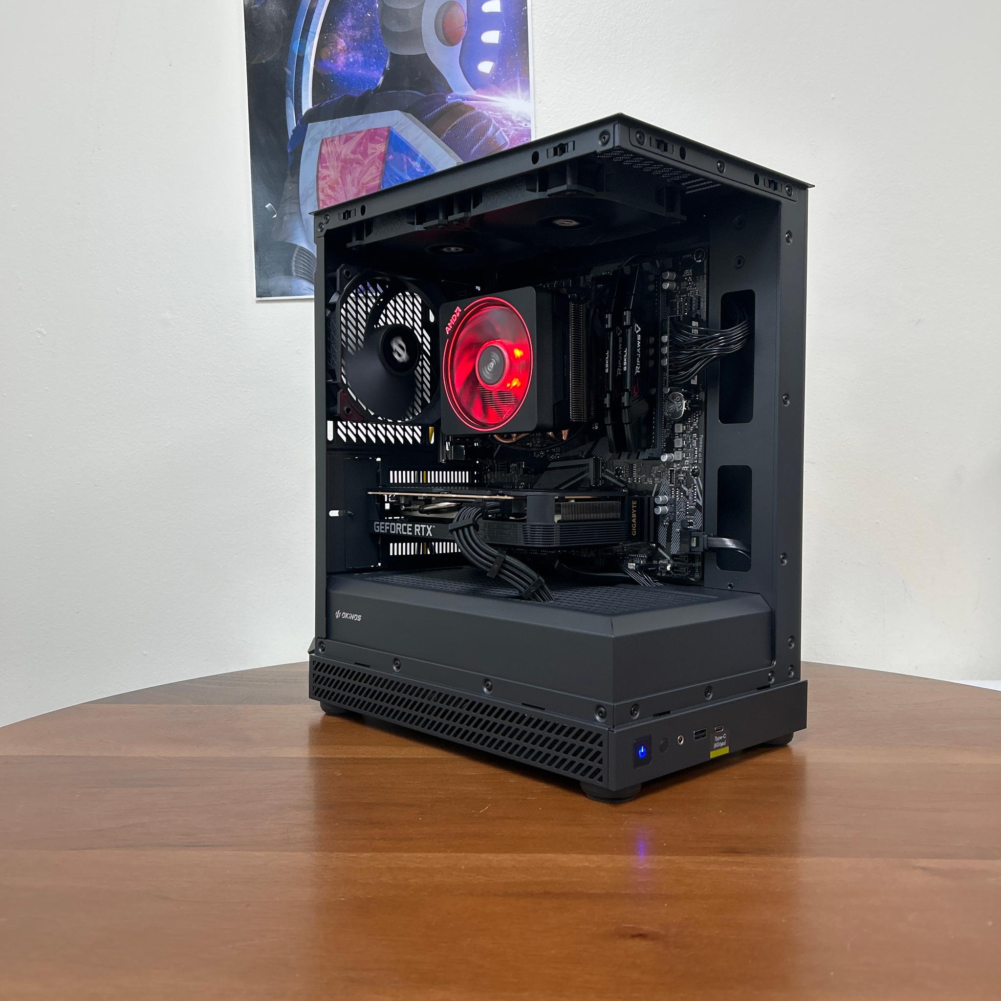 # 🖤 "Black Ember 5050" – RTX 50-Series Gaming & Local AI PC 🤖🎮