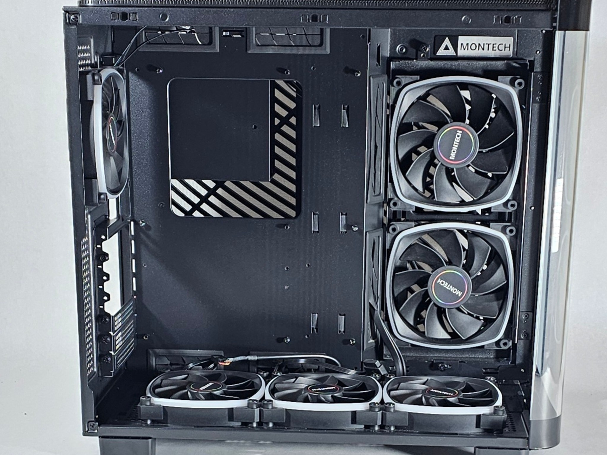 Montech PC Case with Tempered Glass and Front Mesh