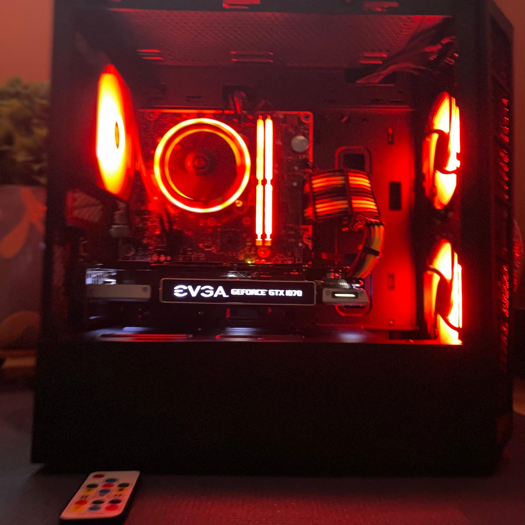 Dark Nitro 💥|I7-6700 |GTX 1070 8GB| 16GB DDR4 RAM| 1TB SSD| Windows 11 Pro