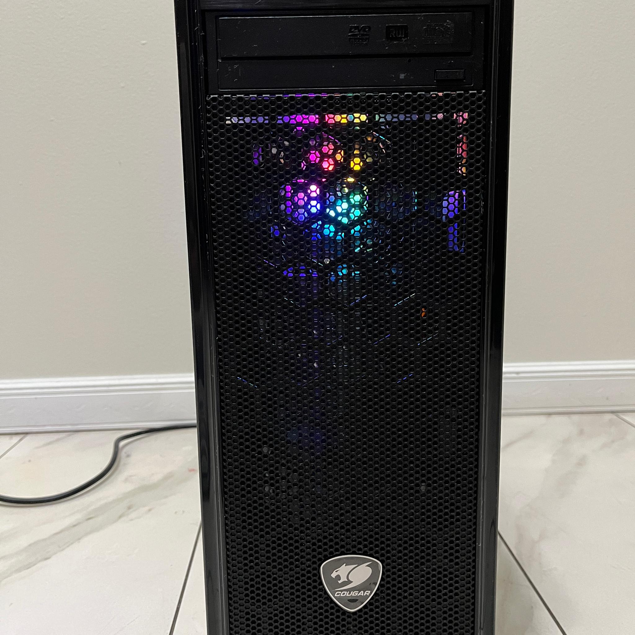 NVIDIA RTX 5060 Ti, Intel Core i9-9900k, 16GB RAM, 1TB SSD - High FPS Gaming PC w/ Wi-Fi & BT