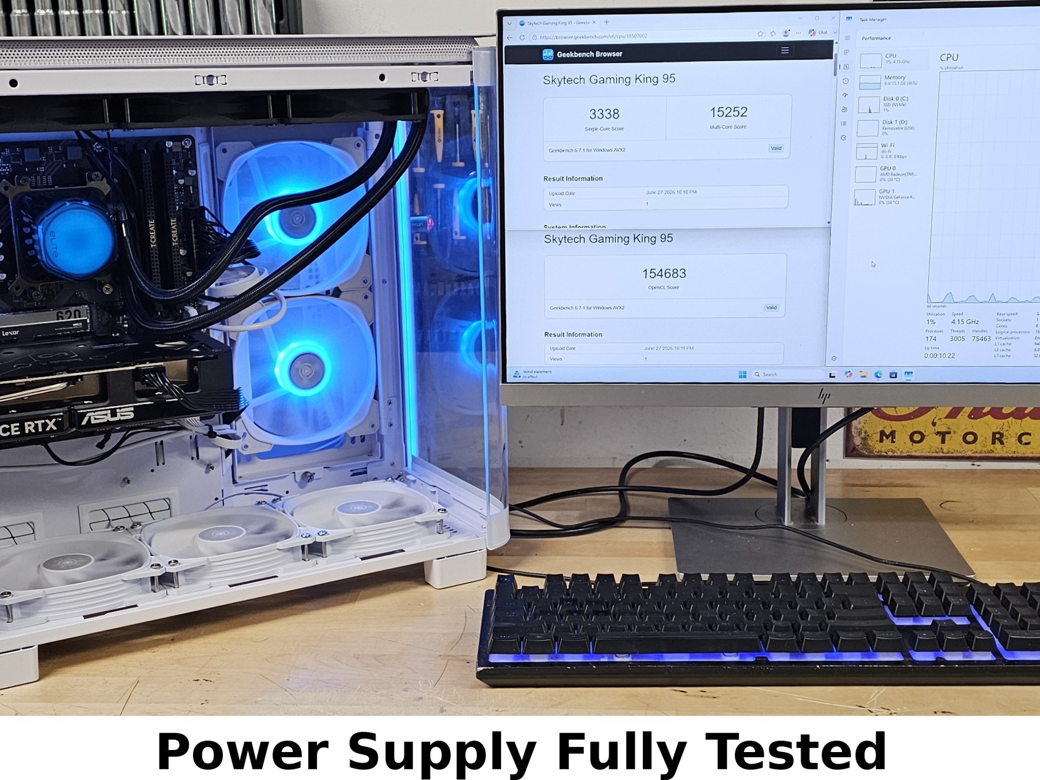 750 Watt PSU Montech Alpha Gold 750W Power Supply