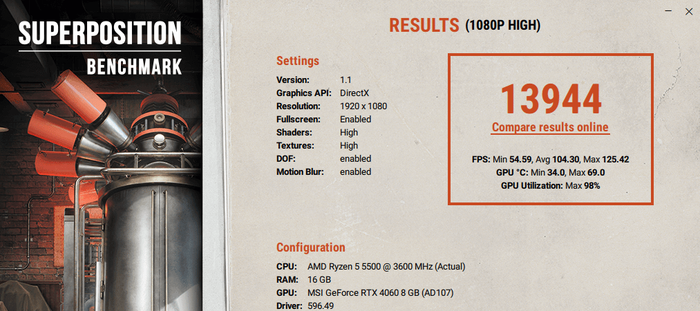 HIGH FPS ARGB Water-Cooled Gaming PC | RTX 4060 | Ryzen 5 5500 | 16GB RAM | 1TB Gen4 NVMe