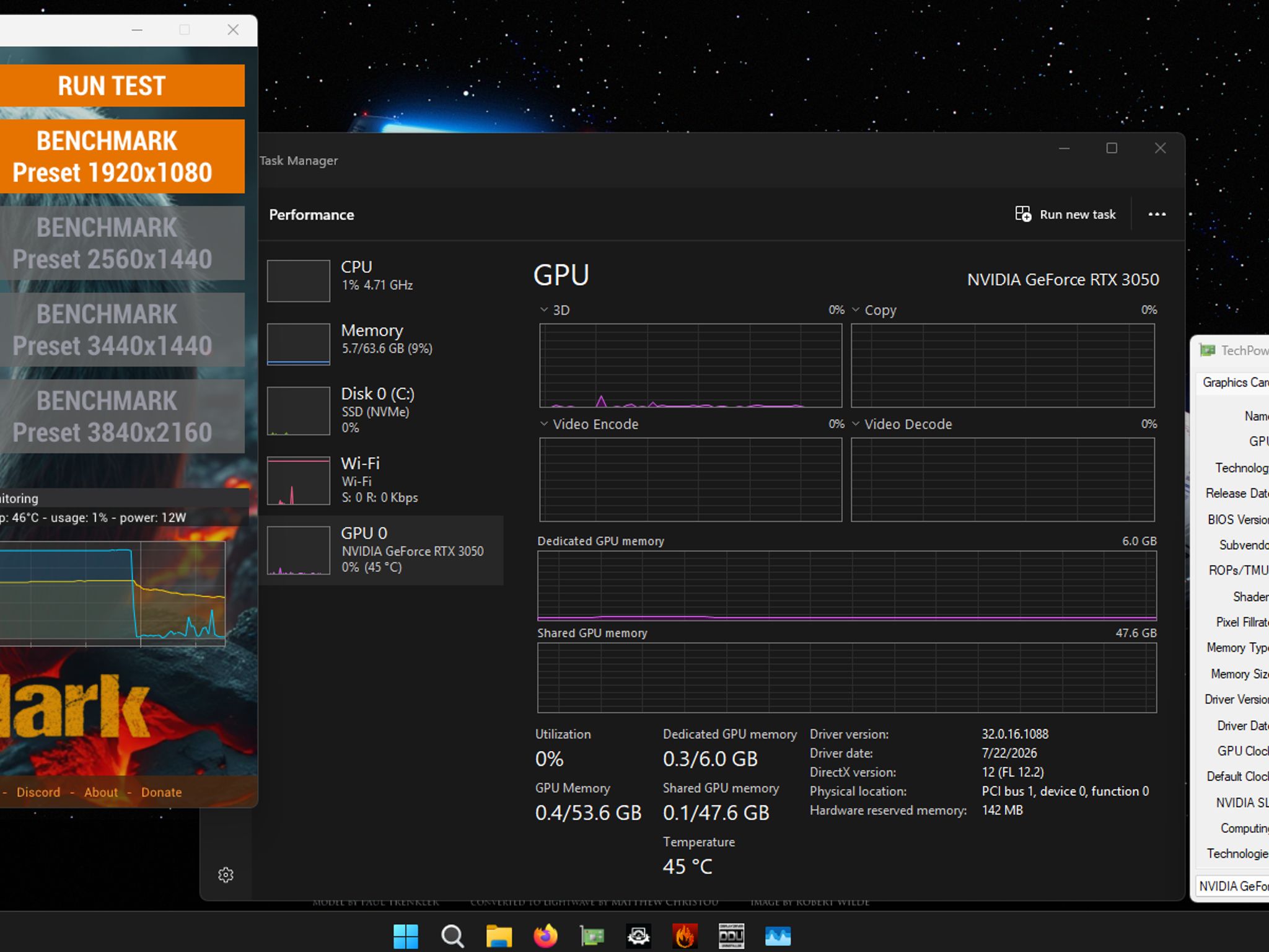 GIGABYTE GeForce RTX 3050 OC Low Profile 6GB GDDR6