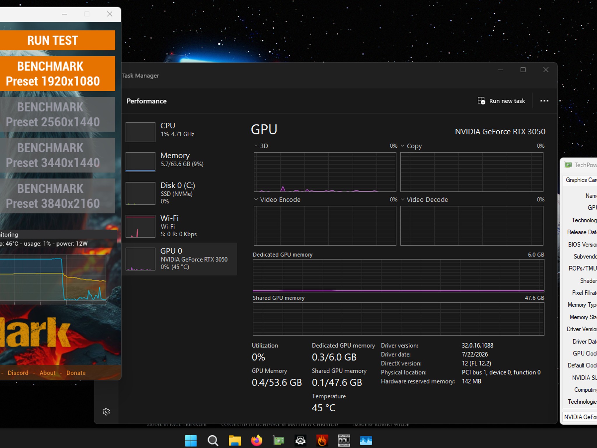 GIGABYTE GeForce RTX 3050 OC Low Profile 6GB GDDR6