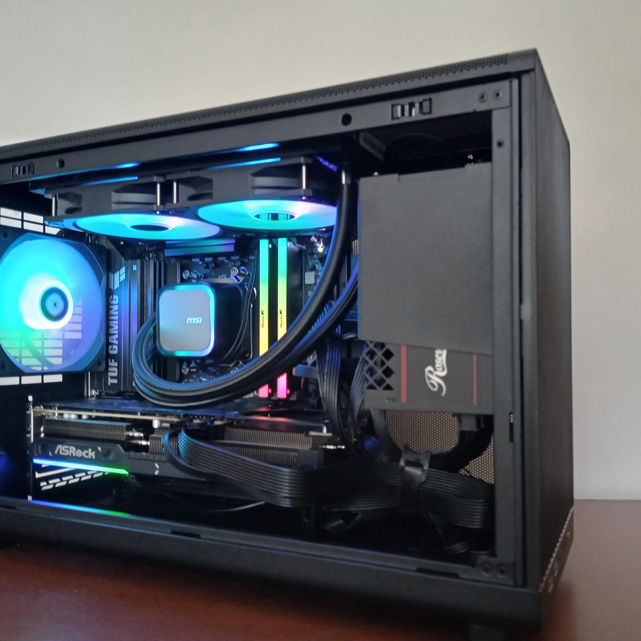 4K Compact No Glass Build | RX 9070 16GB | Ryzen 5 9600X | 32GB RAM