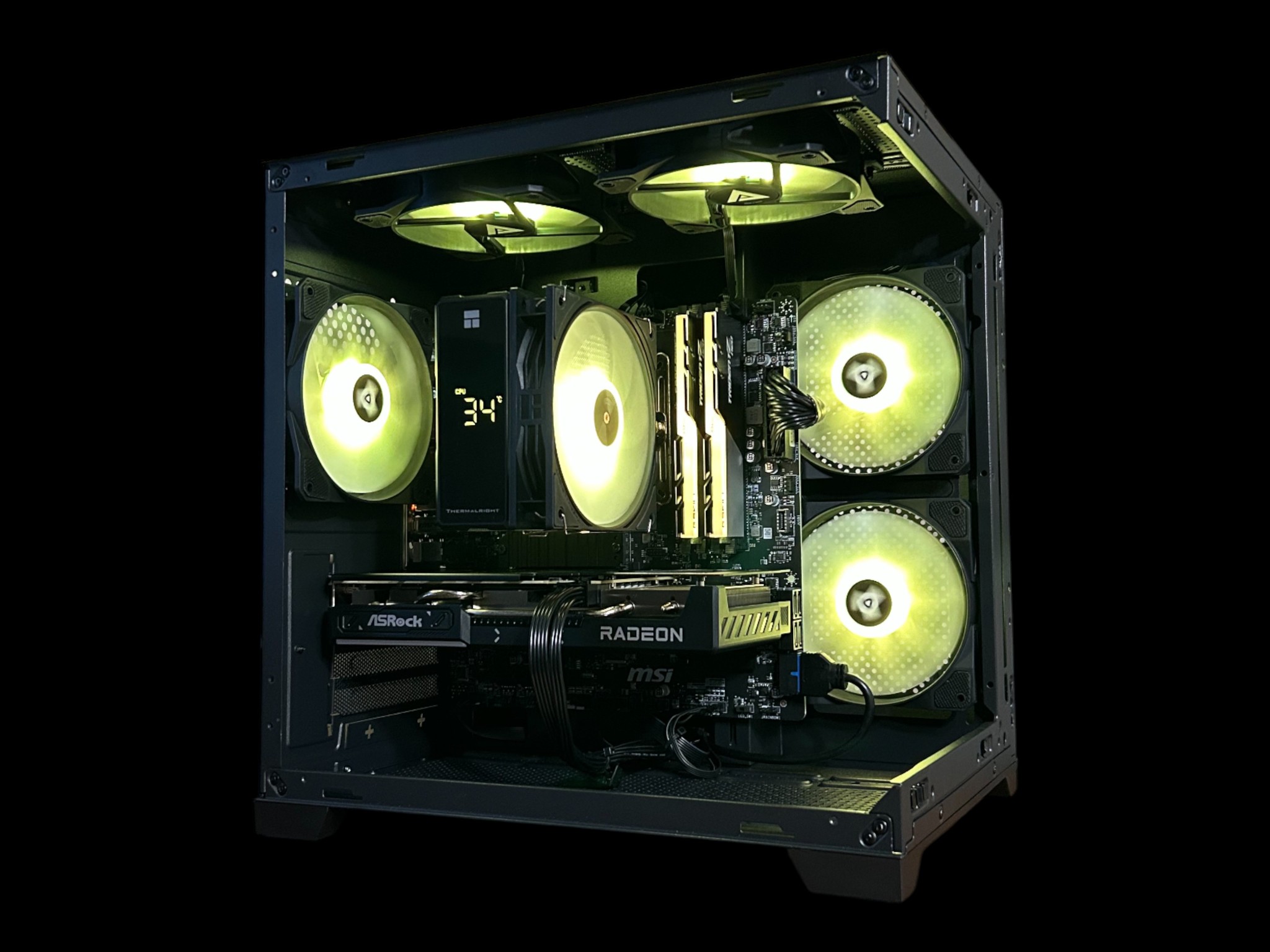 *CYBER MONDAY SALE* RX 9060XT 16GB | Ryzen 7 5700X | 32GB DDR4 | 1TB NVMe | The Mid-Range Beast RX