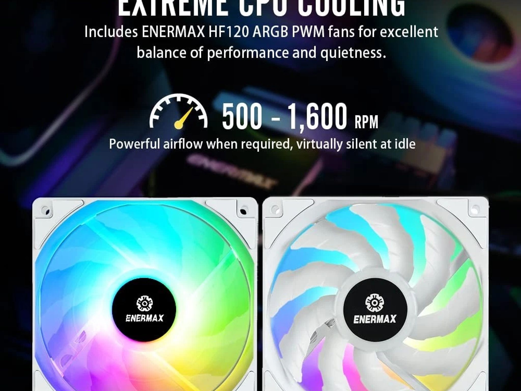 Enermax Liqmax III 240 White A-RGB AIO CPU Liquid Cooler (NEW)