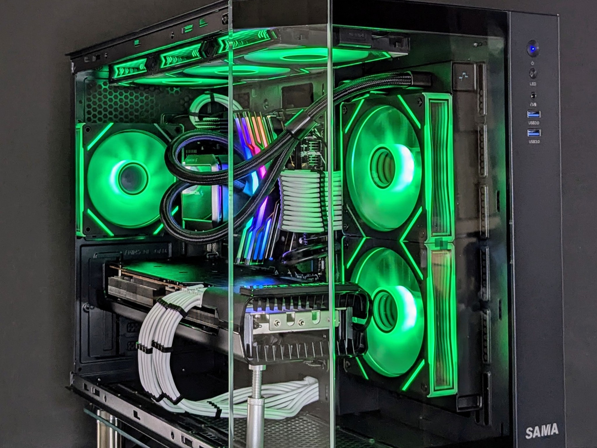 🔥Demon Slayer レンゴク1440p Beast🖤RX 6800🖤I5-12600K🖤Z690(OC*)🖤32GB RAM🖤1TB NVMe SSD🖤Windows 11 Pro