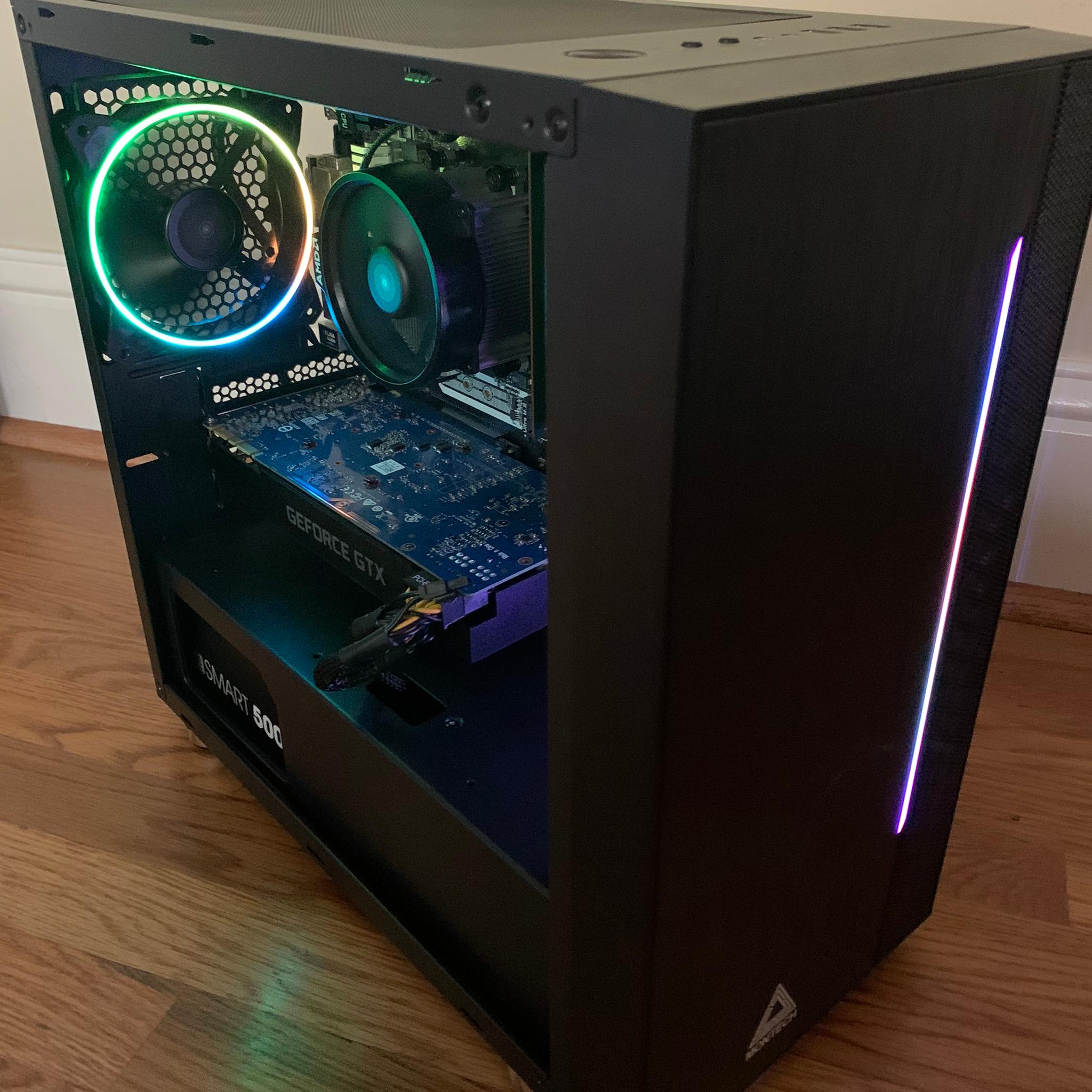 R5 1600 GTX 970 CRAZY VALUE 1080p Custom Gaming/Editing/Streaming System 16GB RAM 128GB SSD 1TB HDD