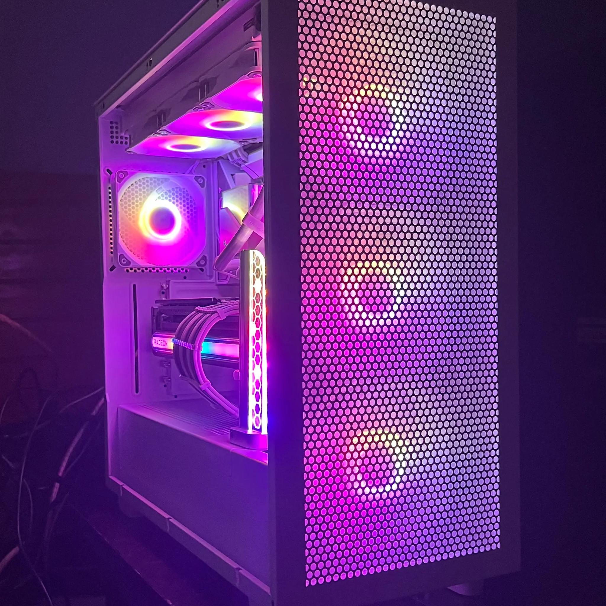 Ryzen 9 7950X, RX 7900 XTX, 64gb DDR5, 4tb NVME Wi-Fi 6E Gaming pc "Starlit Odyssey"