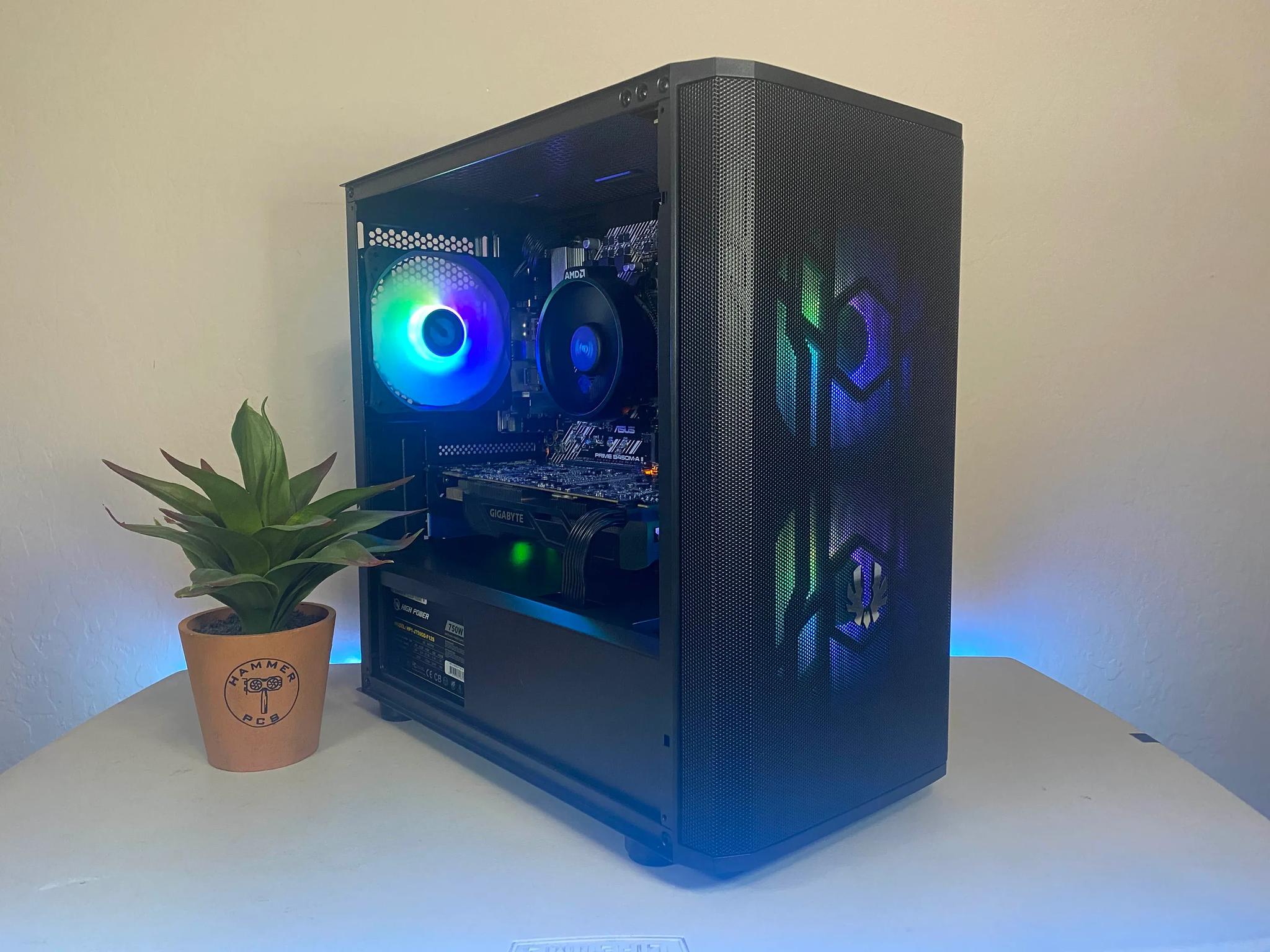 🎨Custom Built RGB GTX 1070 PC🎨| Ryzen 3100, 16gb RAM, 1.5TB Storage | Fortnite, GTA, CoD, more!