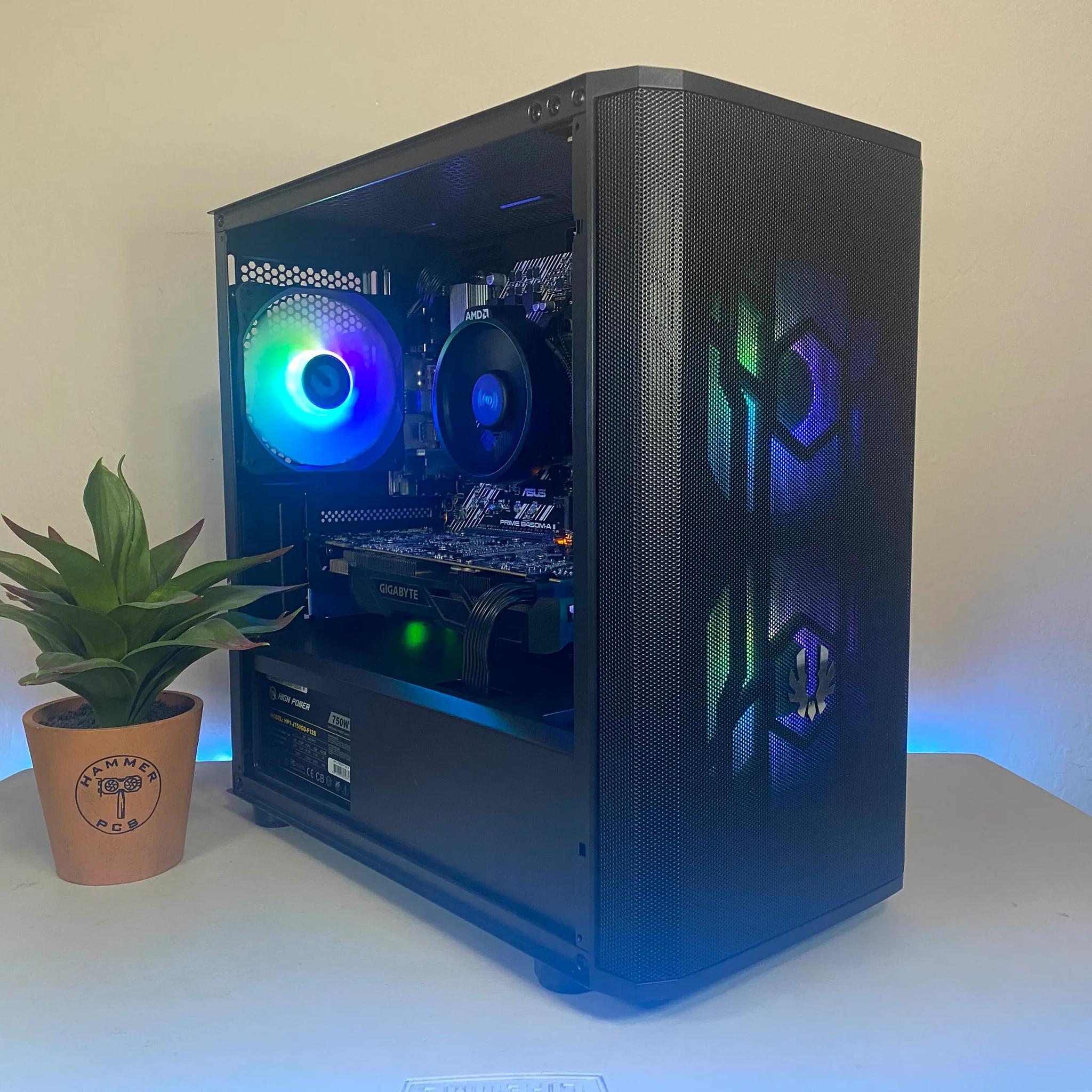 🎨Custom Built RGB GTX 1070 PC🎨| Ryzen 3100, 16gb RAM, 1.5TB Storage | Fortnite, GTA, CoD, more!