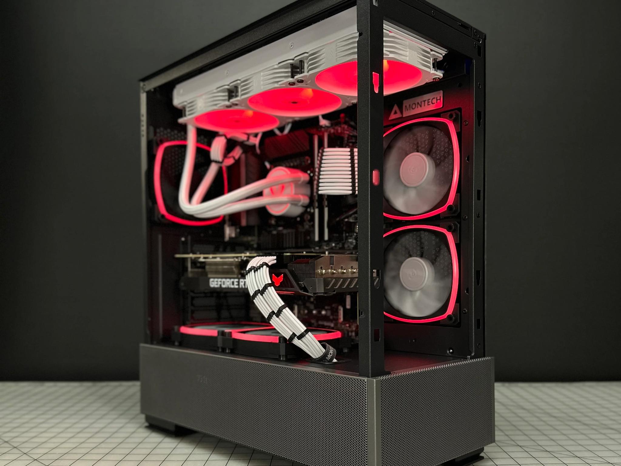 🫧🌊 Aqua 🫧🌊 RTX 3080 / Intel i7-12700k / 1TB SSD / 32GB Ram / 360 AIO Watercooled / WIFI / WIN10