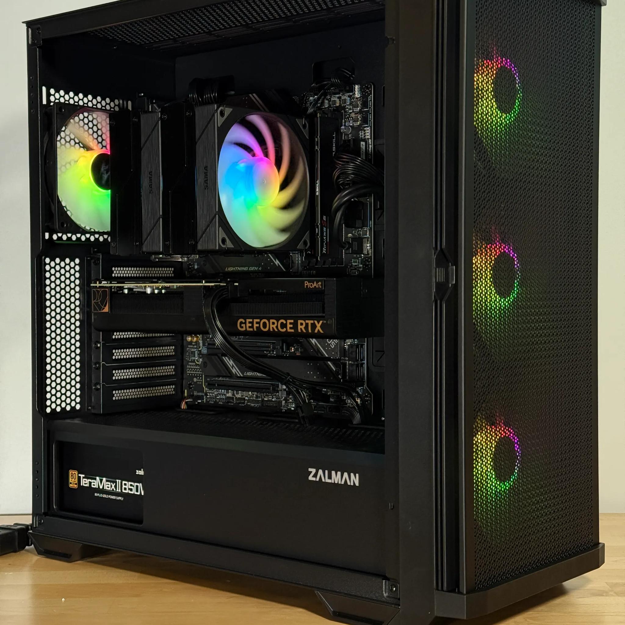 RTX 4070 Intel Core i7 12700k Gaming PC