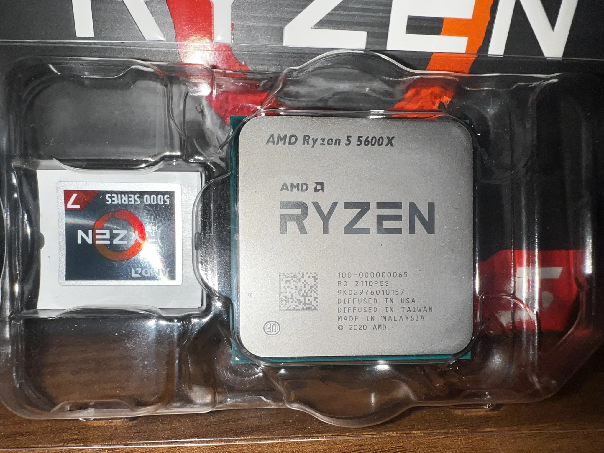 AMD Ryzen 5 5600x 6 Core 12 Thread CPU