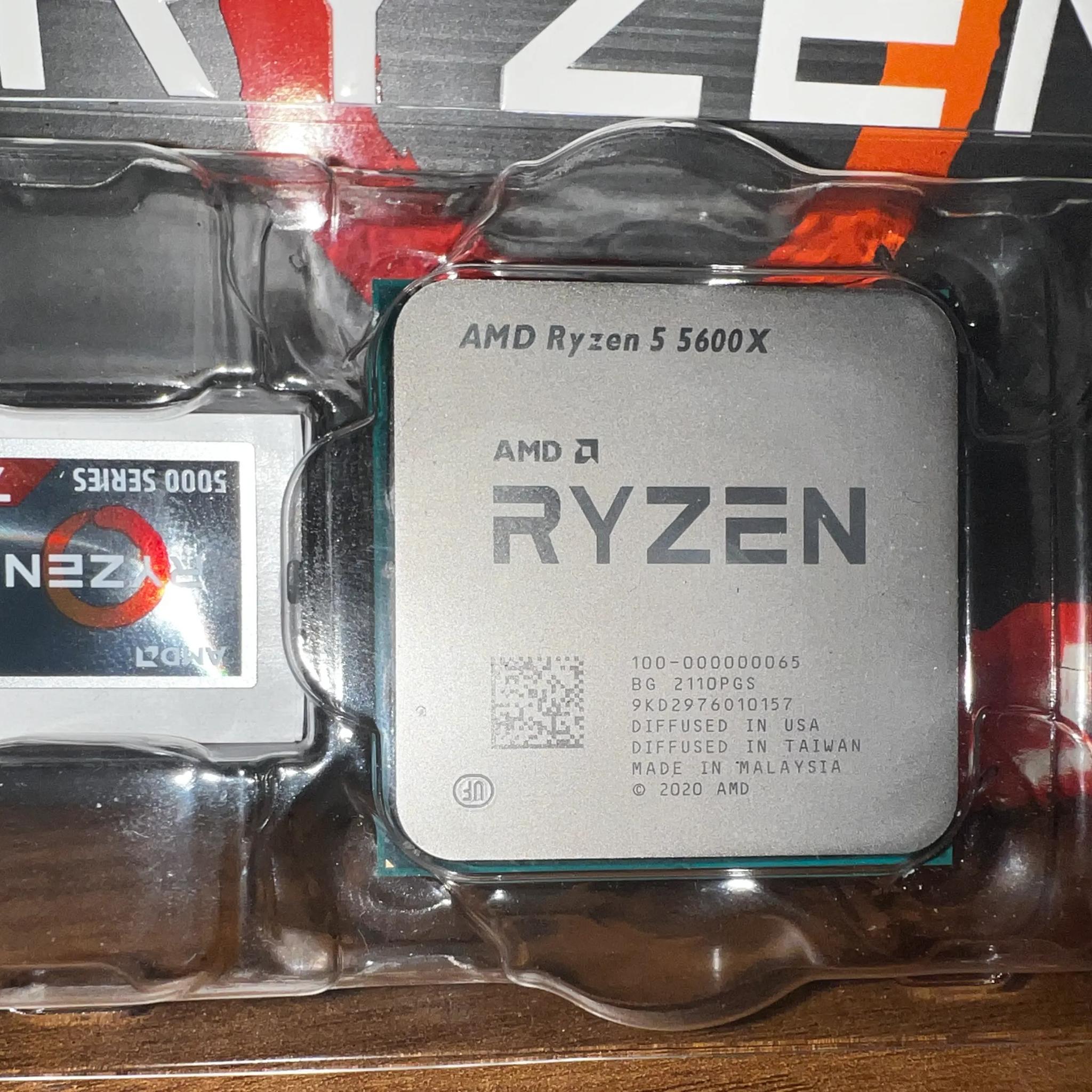AMD Ryzen 5 5600x 6 Core 12 Thread CPU