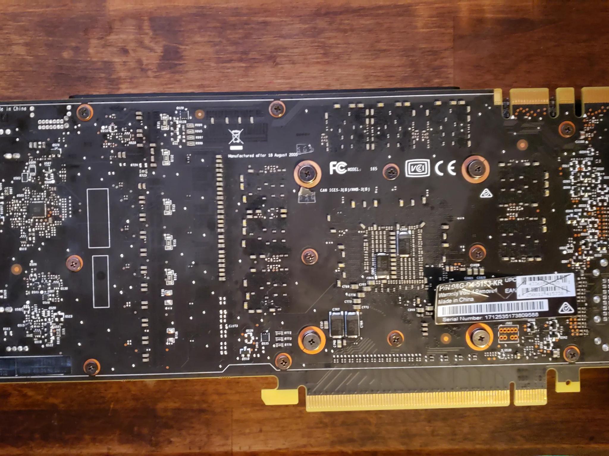 Evga GTX 1070 SC