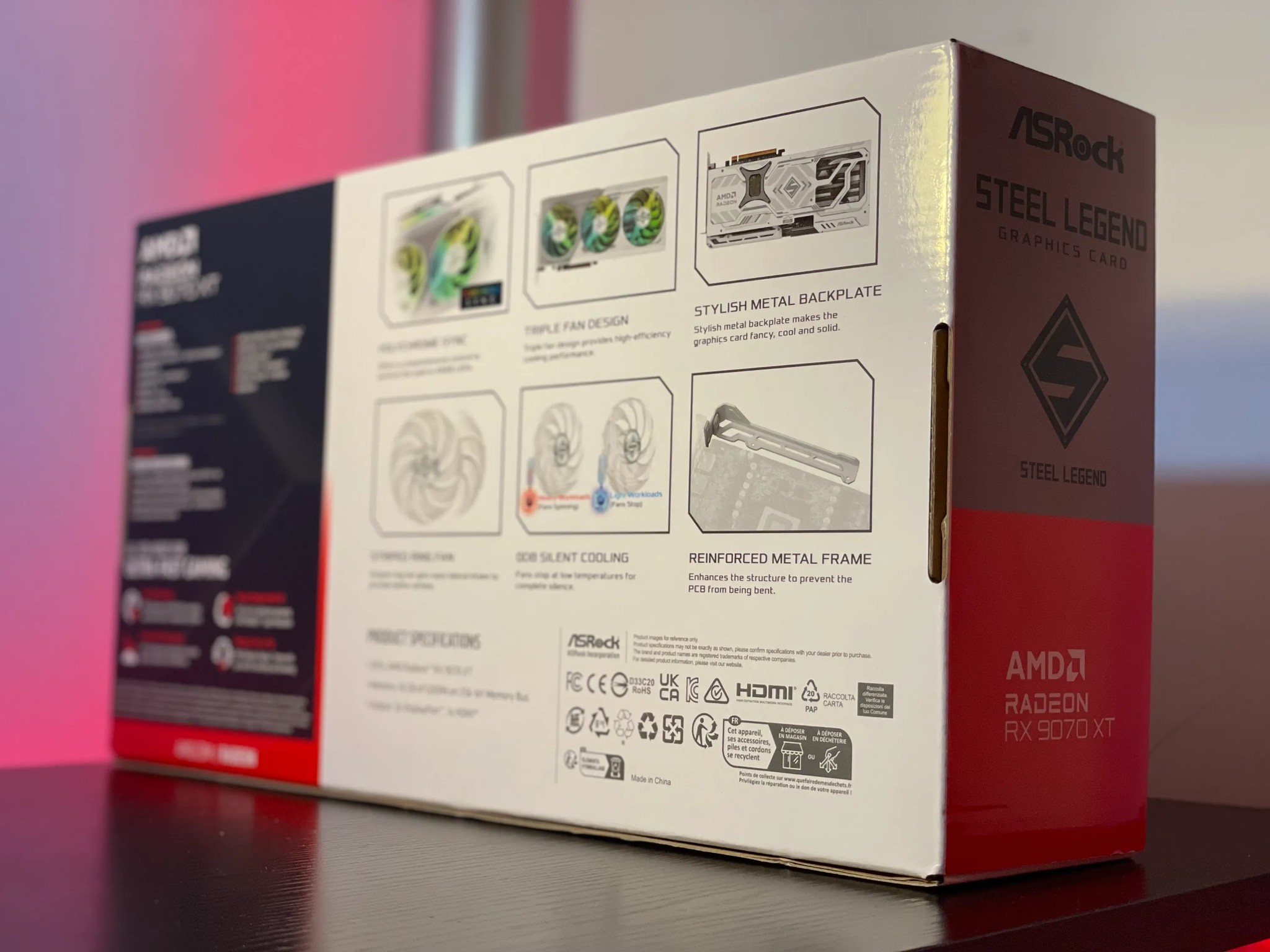 Brand New! AMD RX 9070 XT 16GB ASRock STEEL LEGEND
