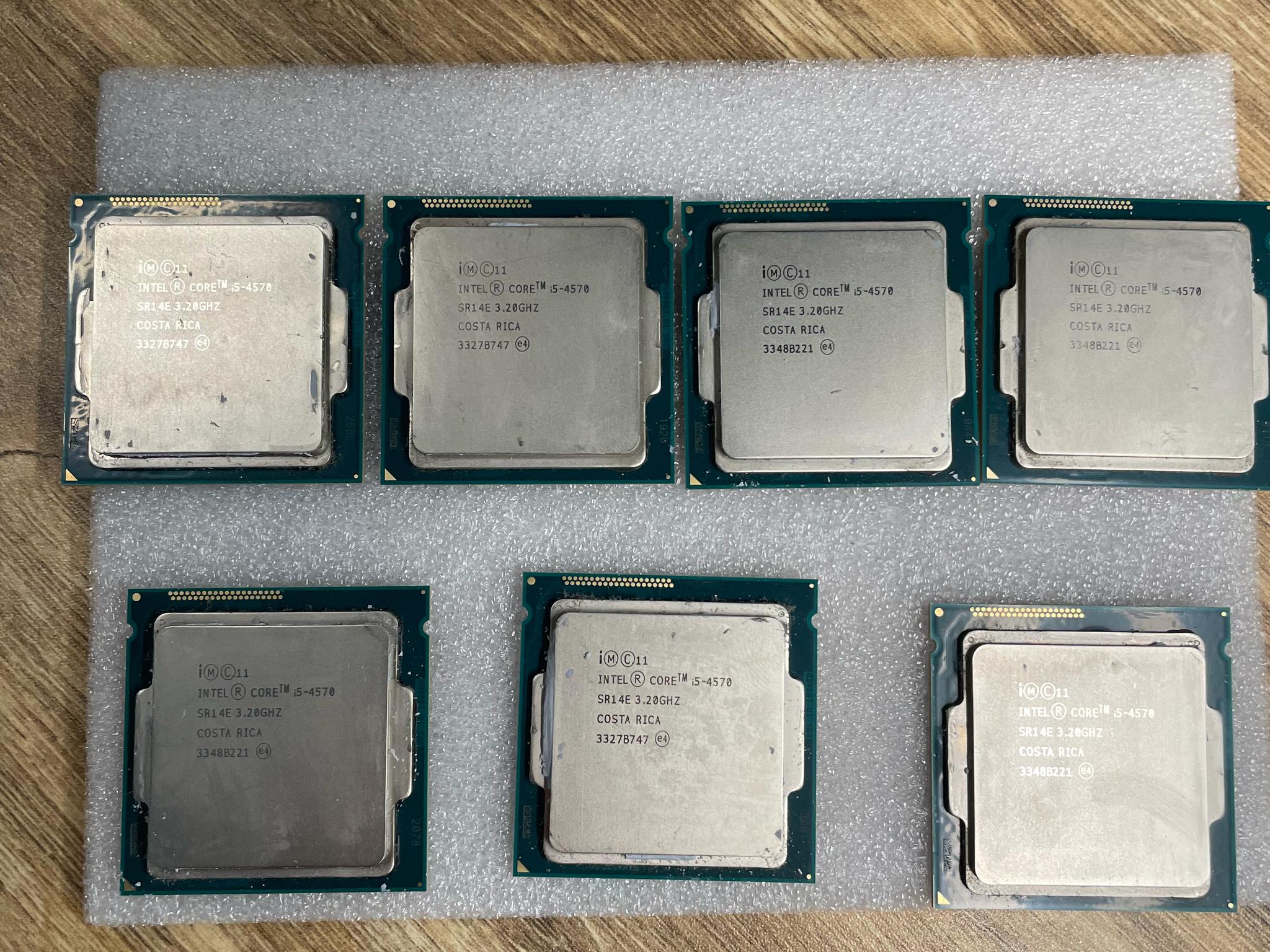 Lot of 7, I5-4570
