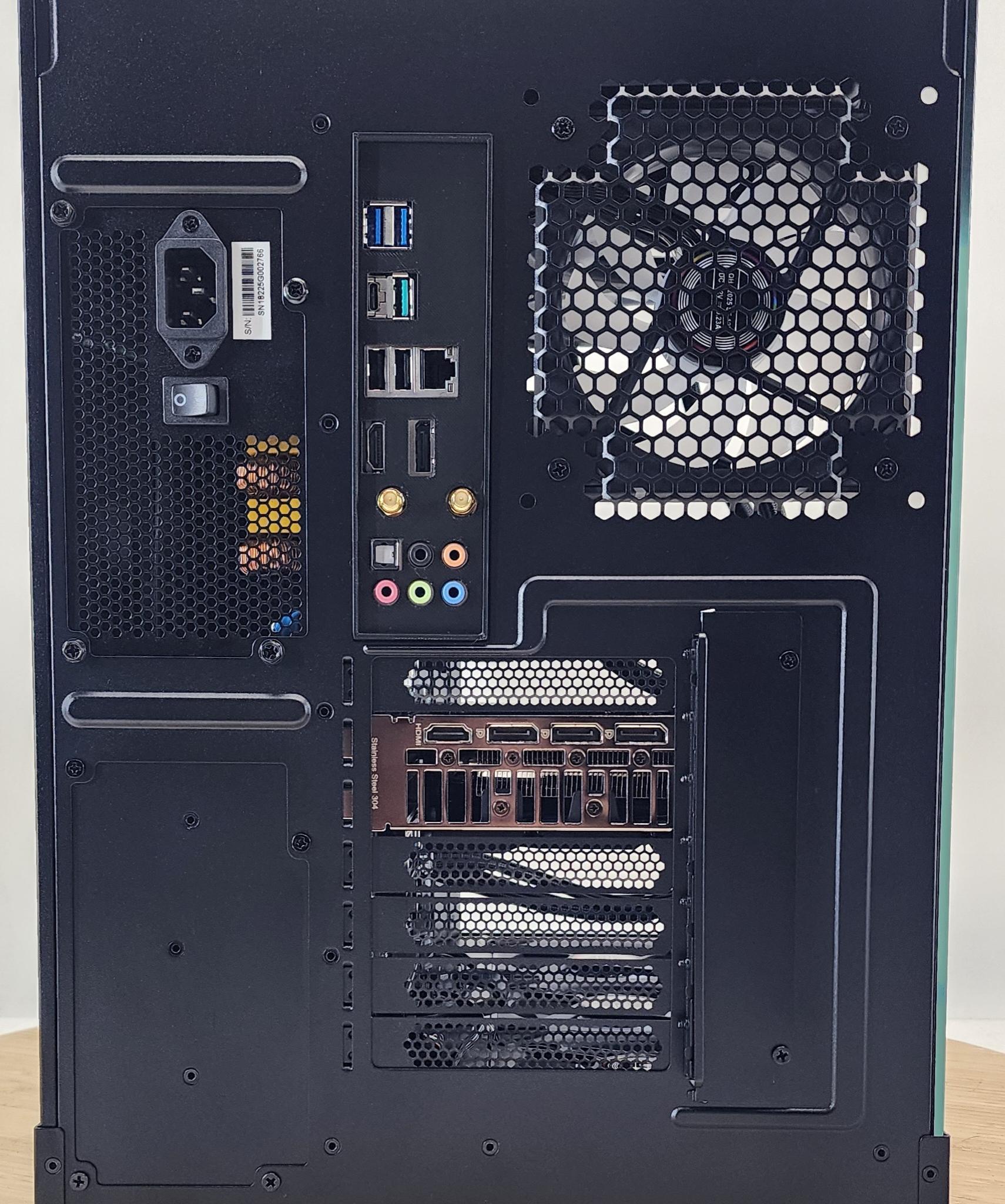 Gaming PC Ryzen 7 5700X 32GB RAM 1TB SSD RTX 4060 Ti 16GB Windows 11 Computer
