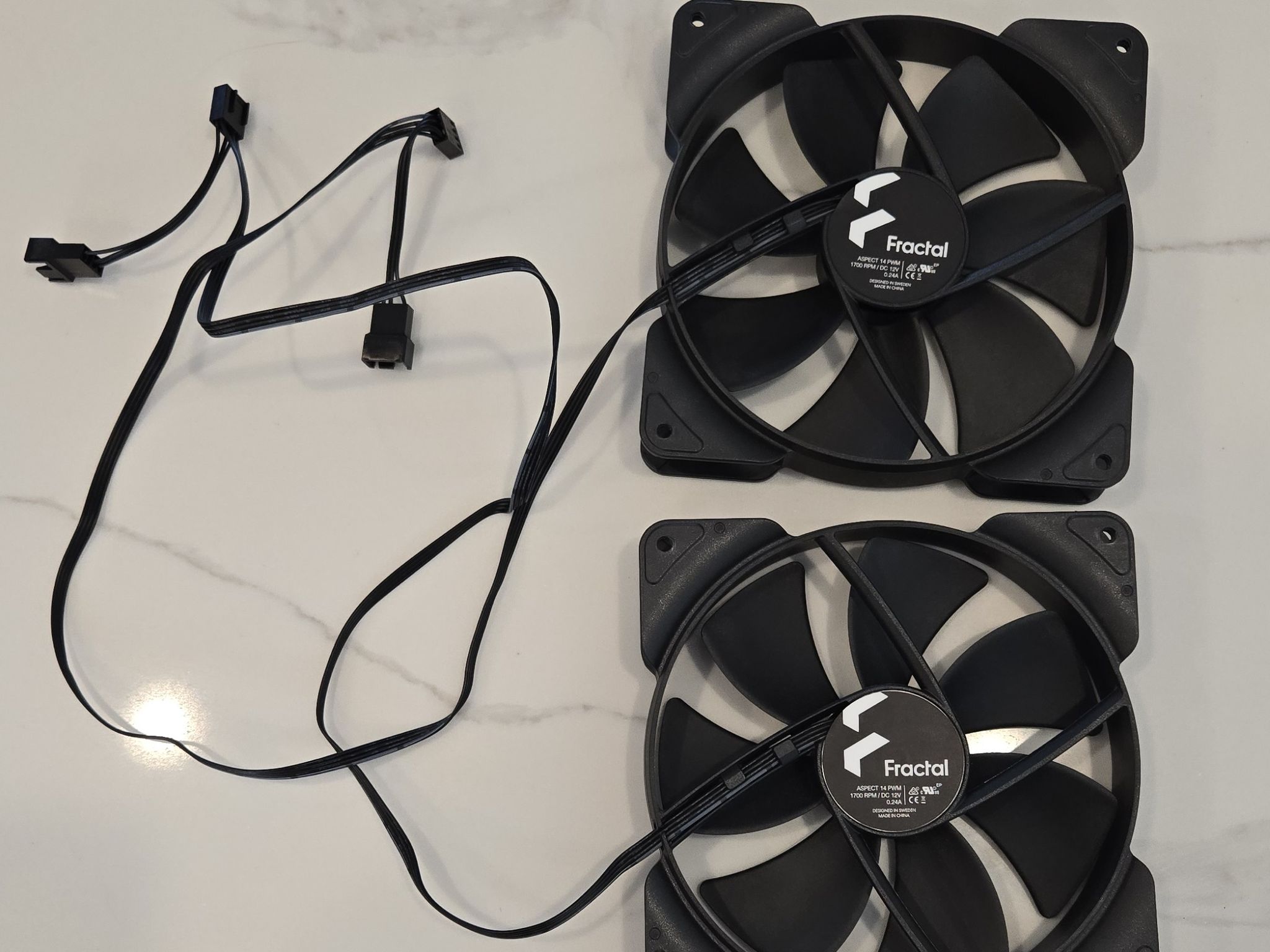 Fractal Aspect 14 (140mm) Case Fans (Daisy Chainable)