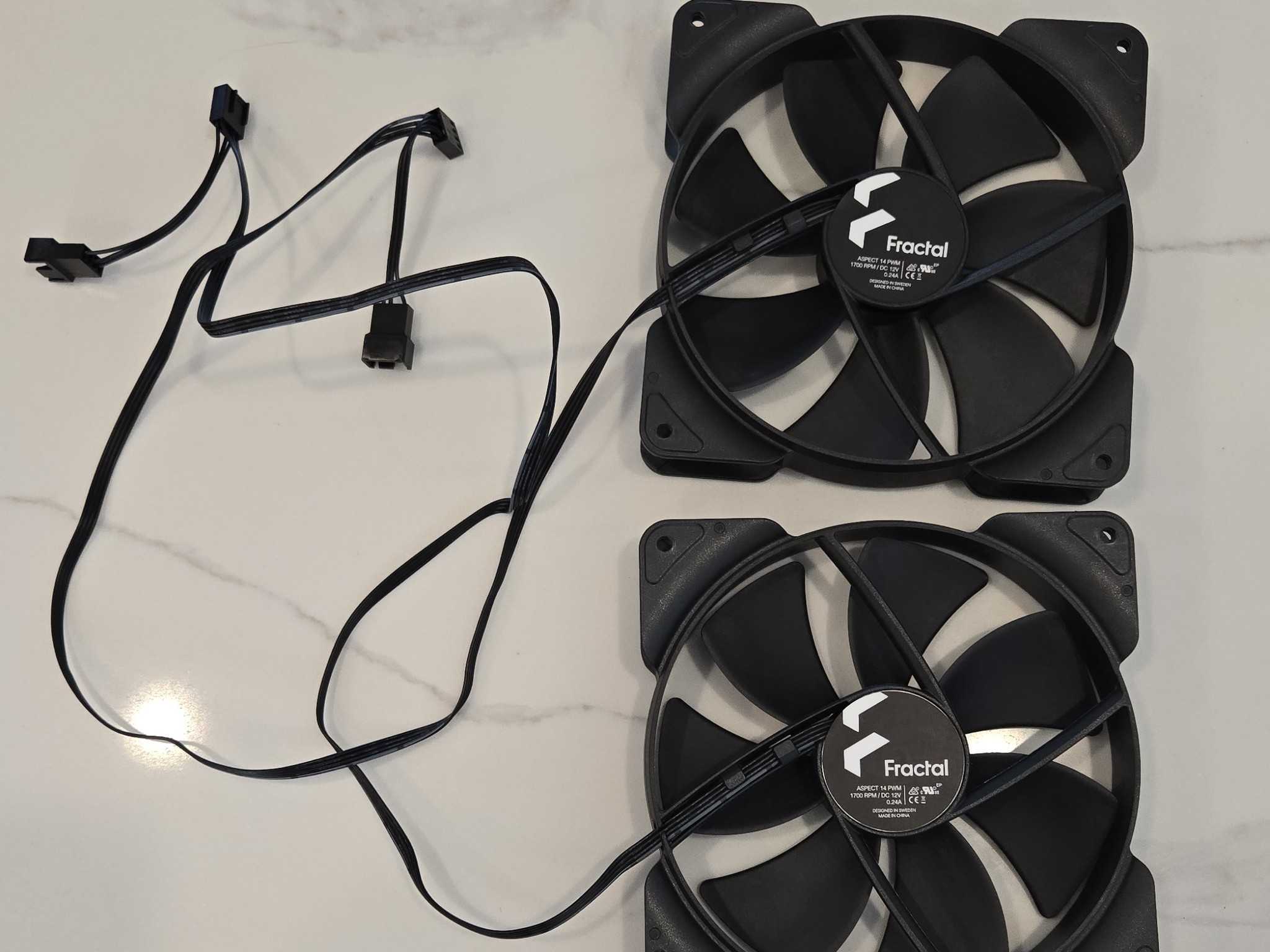 Fractal Aspect 14 (140mm) Case Fans (Daisy Chainable)