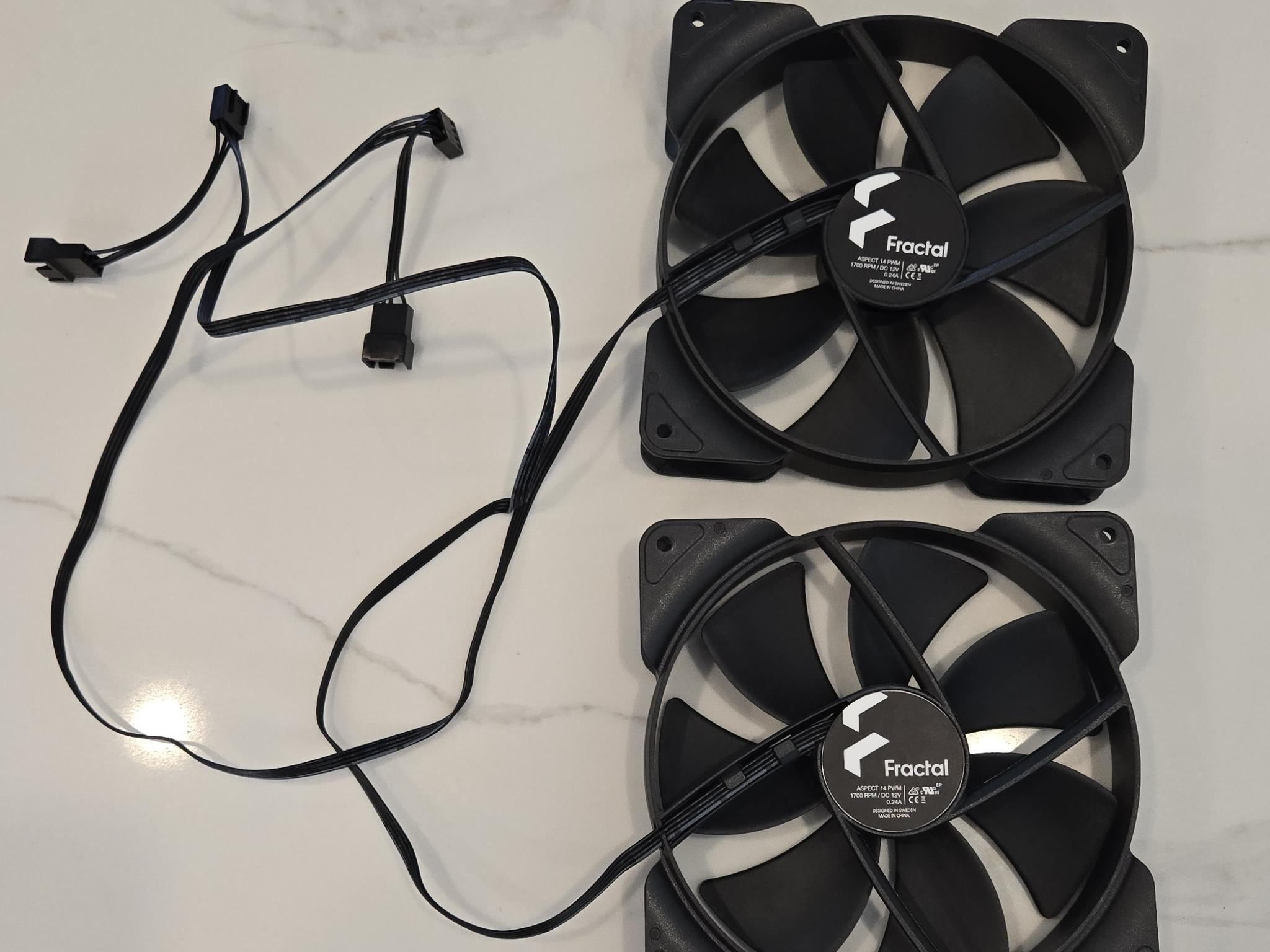 Fractal Aspect 14 (140mm) Case Fans (Daisy Chainable)