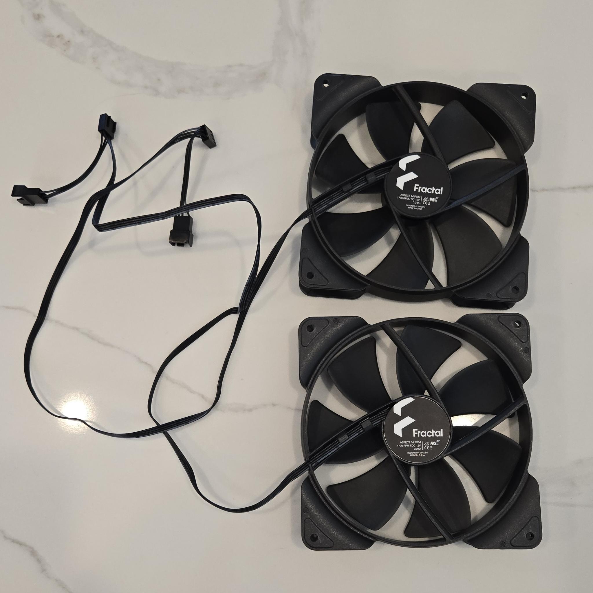 Fractal Aspect 14 (140mm) Case Fans (Daisy Chainable)