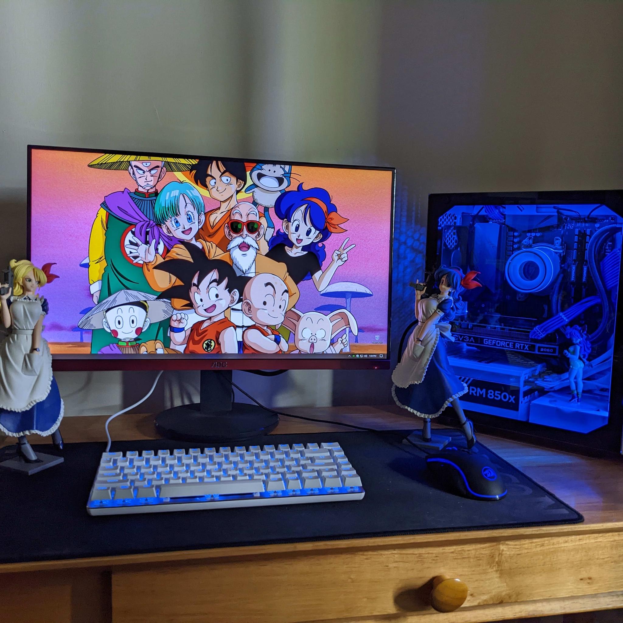 "Blue Ice": Ryzen 7 5800X | EVGA RTX 2060 KO Ultra | 500GB + 1TB NVMe SSDs | 32GB 3600MHz CL18 RAM