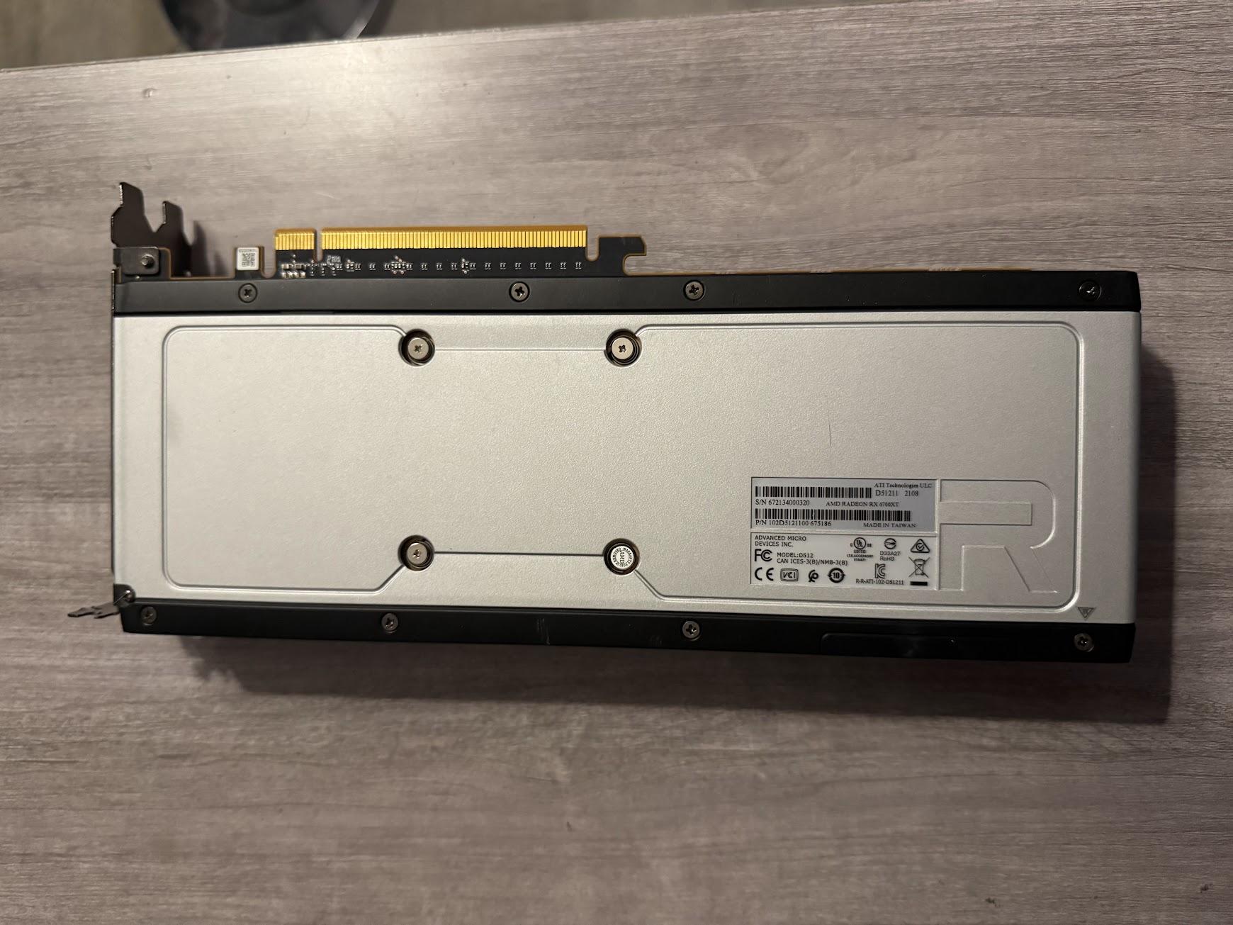 AMD Radeon RX 6700 XT 12GB GDDR6 Graphics Card