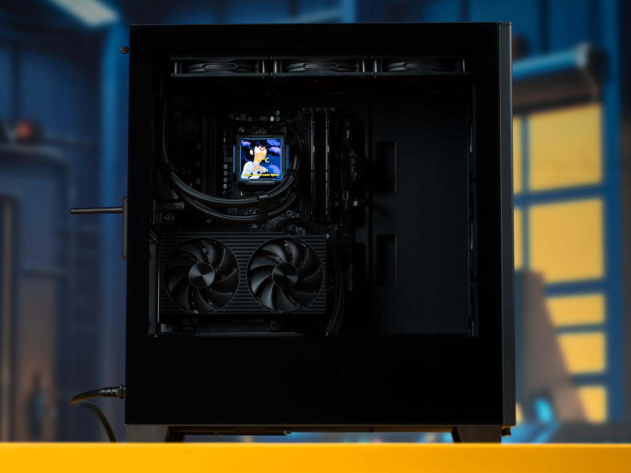 “Cosmotek” RTX 4070 Ryzen 5 8500G 32GB Windows 11 1TB 4K Workstation Gaming PC