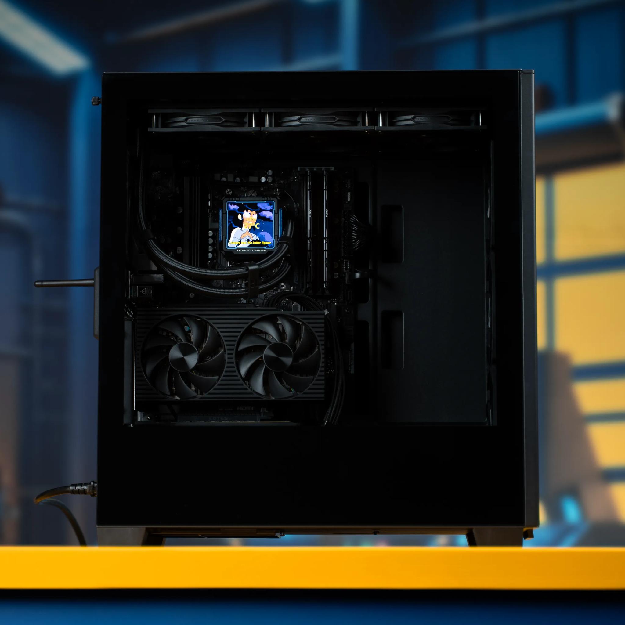 “Cosmotek” RTX 4070 Ryzen 5 8500G 32GB Windows 11 1TB 4K Workstation Gaming PC