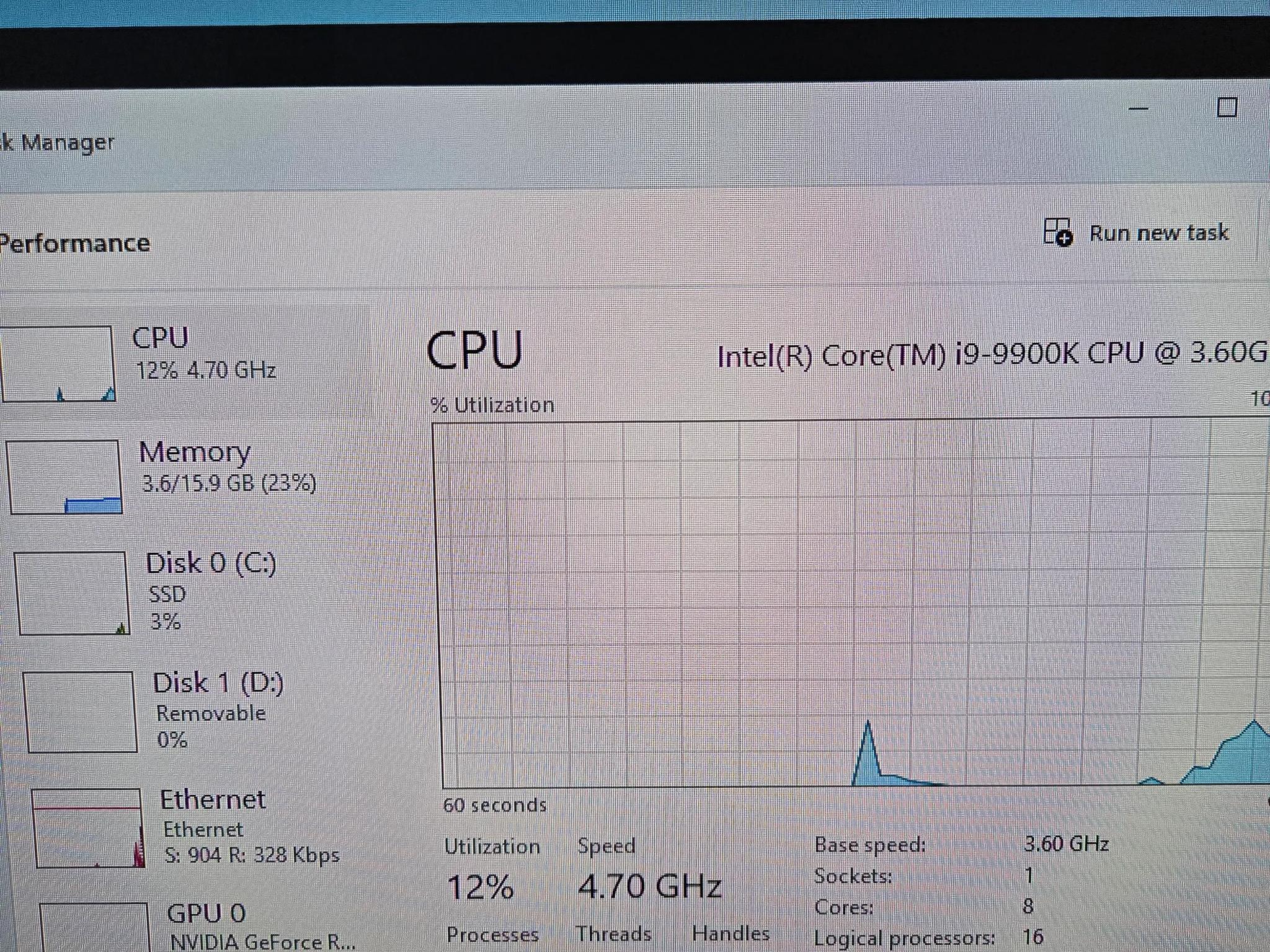 9900K - 2070 Super - 16GB DDR4 3200MHZ - 1TB NVME SSD