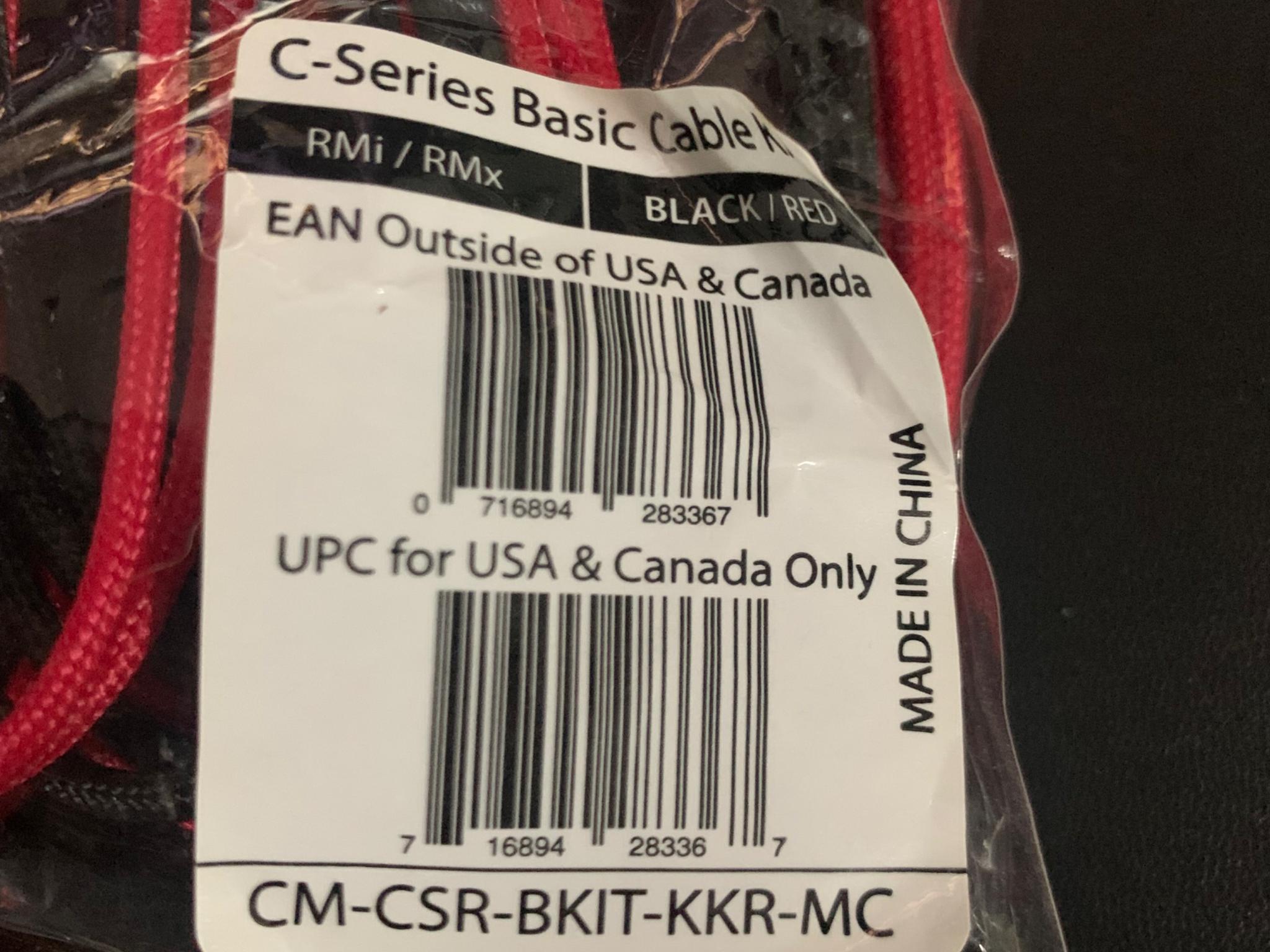 CableMod Corsair Custom PSU Cables