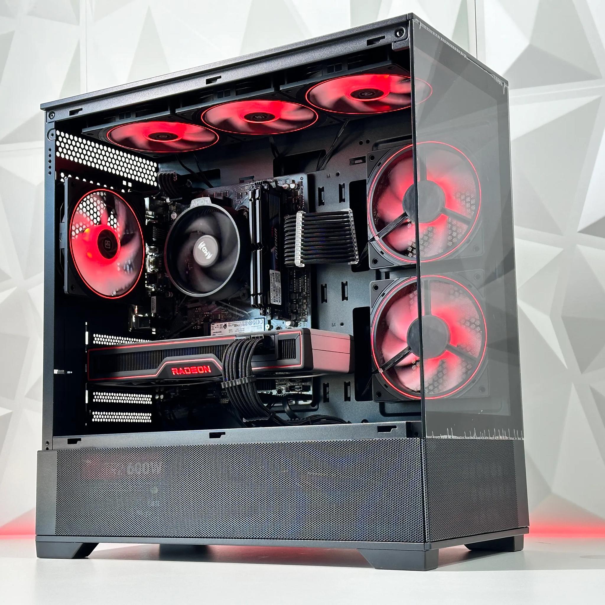 🩸🧯Gaming PC🚨AMD RX 6700 XT 12 GB🚨AMD Ryzen 5 5600X 🚨16GB DDR4🚨1TB SSD NVME