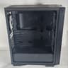 Black DeepCool PC Case with Tempered Glass w/ 3 Fans