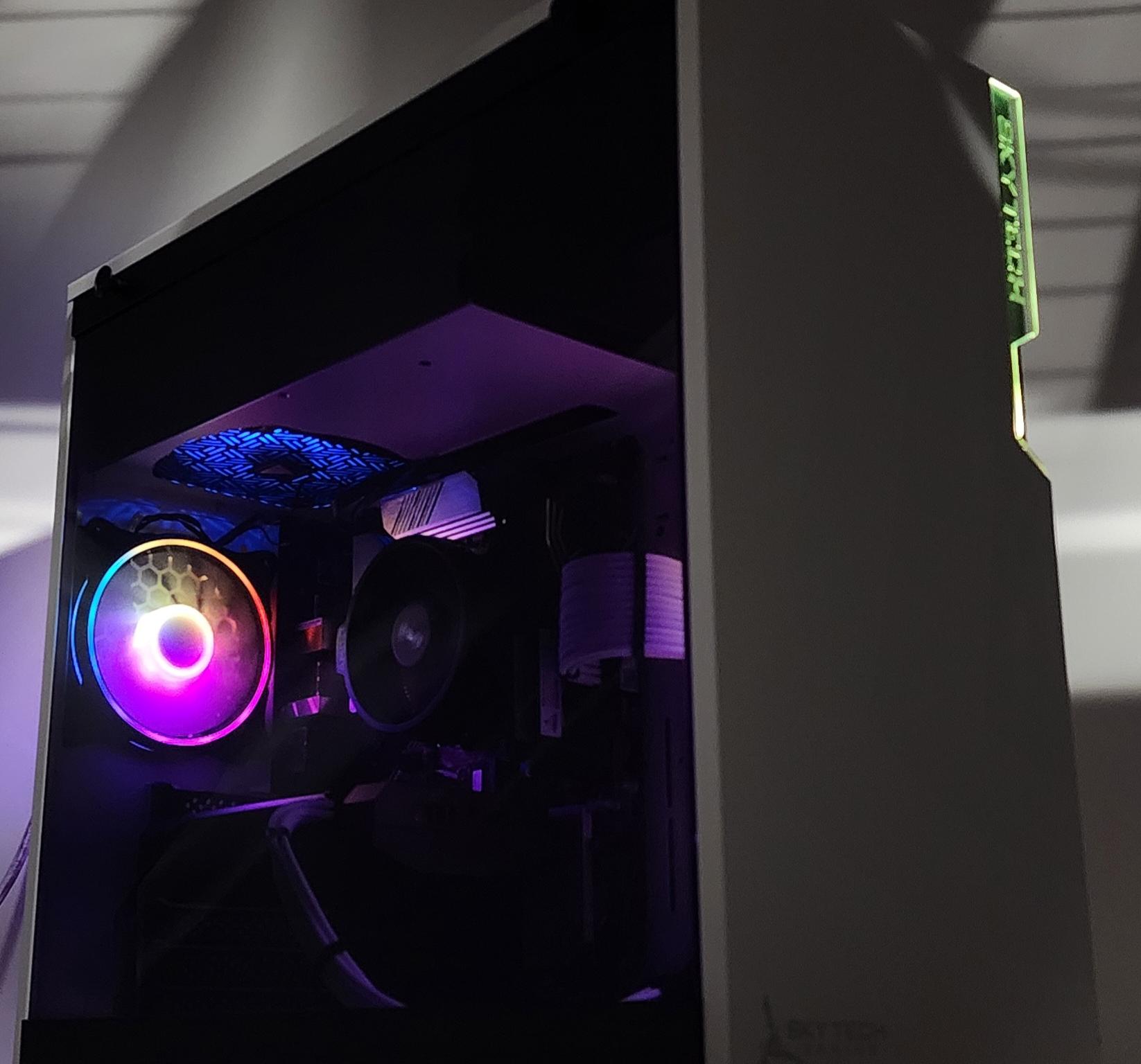 Gaming PC Ryzen 5 5500 16GB RAM 500GB SSD RTX 3060 Ti 8GB Windows 11 Computer