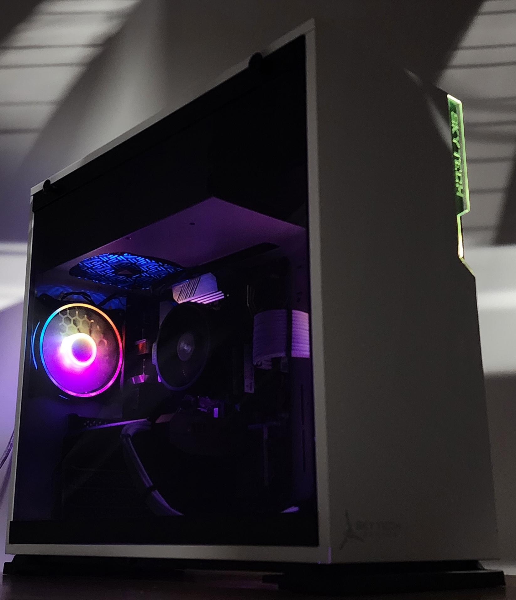 Gaming PC Ryzen 5 5500 16GB RAM 500GB SSD RTX 3060 Ti 8GB Windows 11 Computer