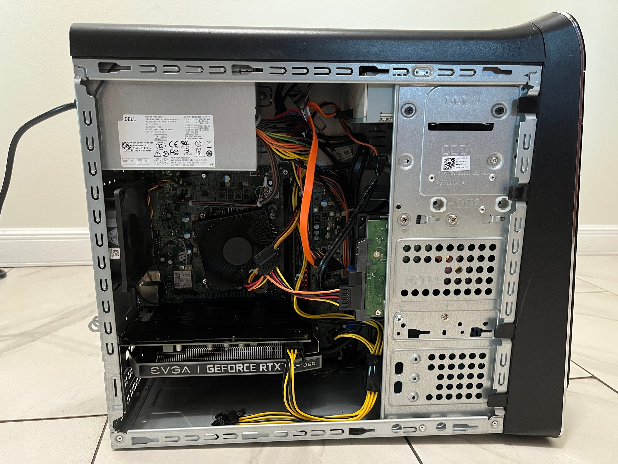 NVIDIA RTX 2060, Intel i7-6700, 16GB RAM, 750 GB Storage - Dell Gaming PC w/Wi-Fi, BT