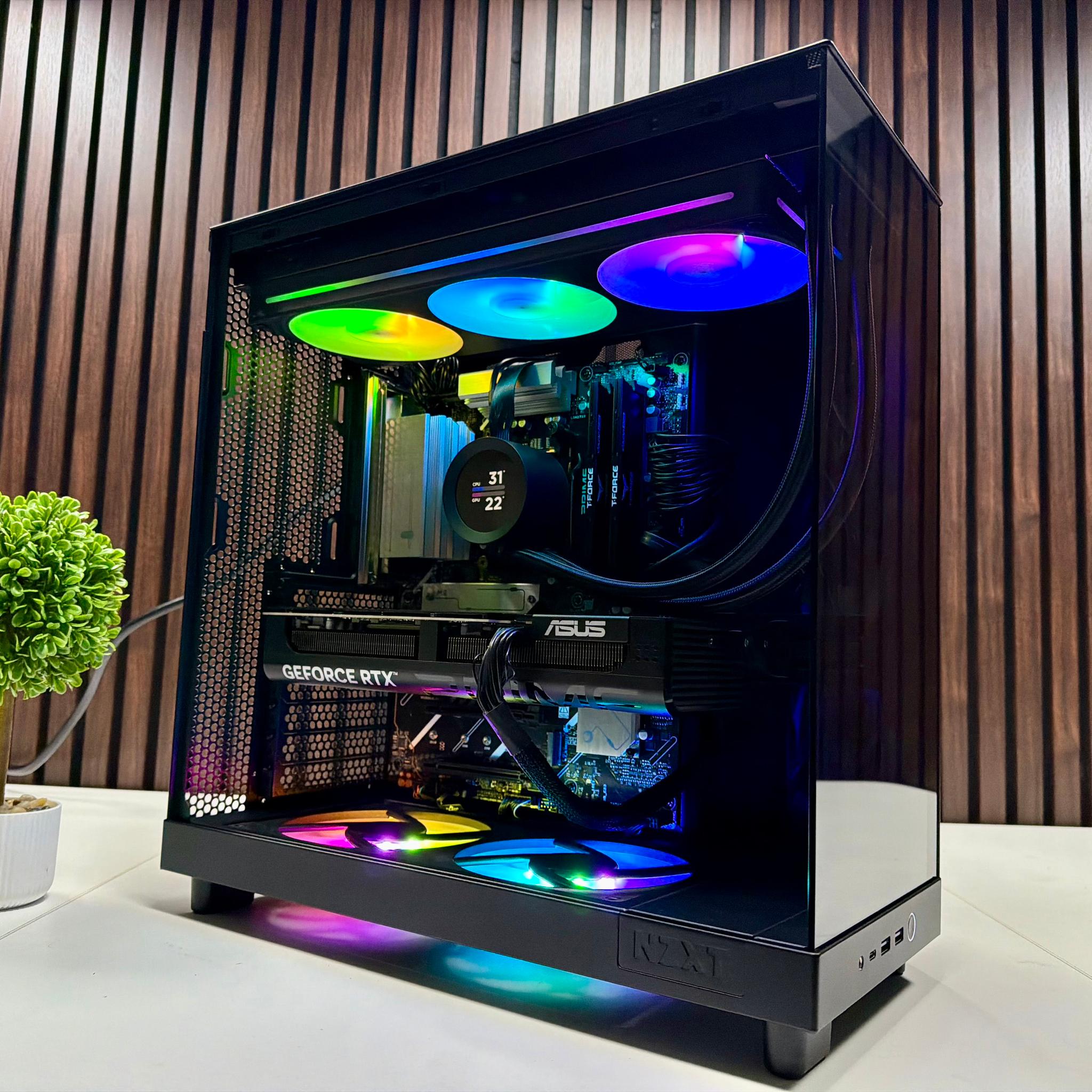 RTX 5070 | Ryzen 7600X3D | 32GB DDR5 | 1TB M.2 | 850 Watt Gold PSU Tier A | LCD AIO