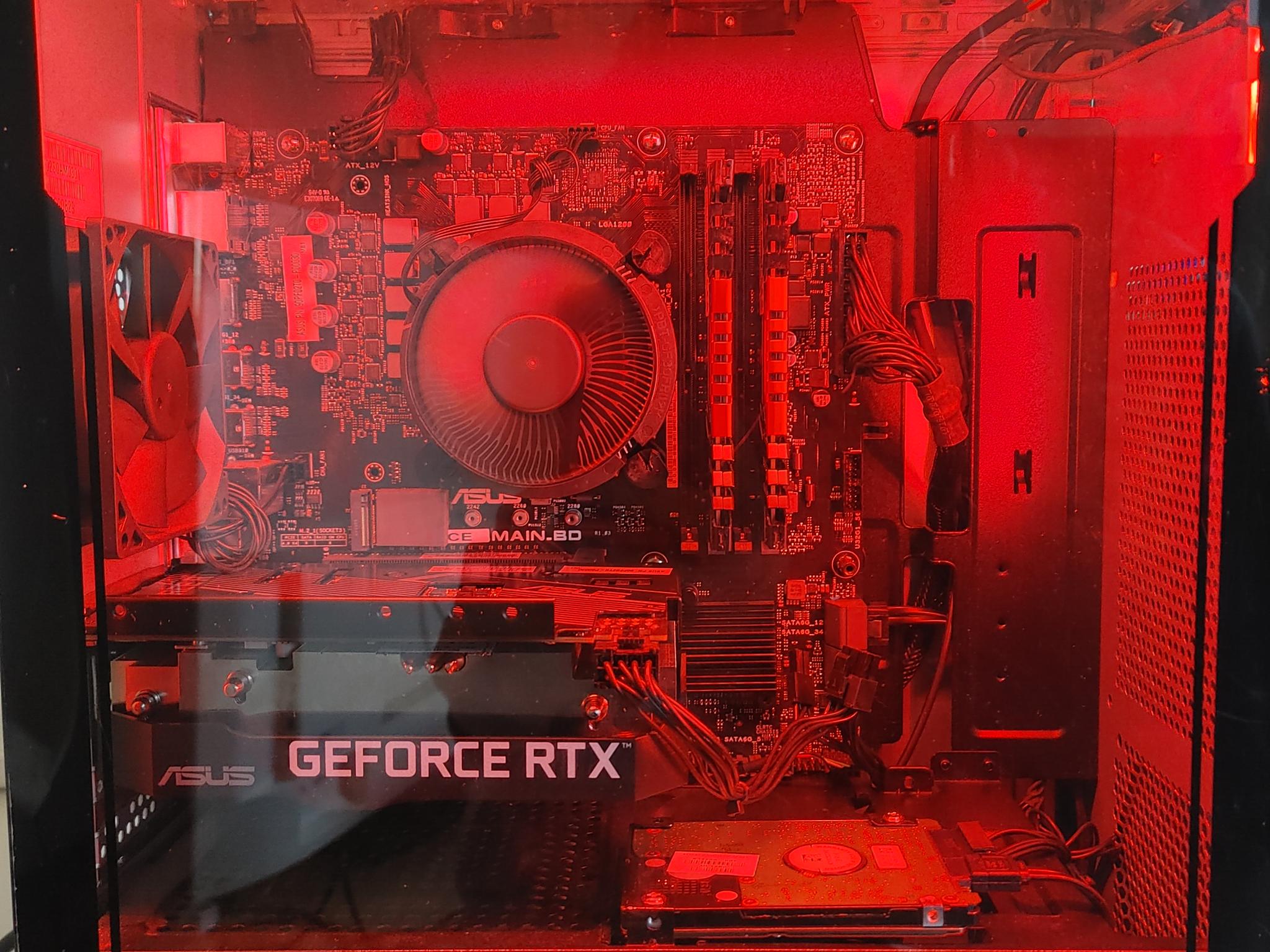 ASUS ROG Gaming PC i3-10105 RTX 3060 16GB RAM 256GB SSD