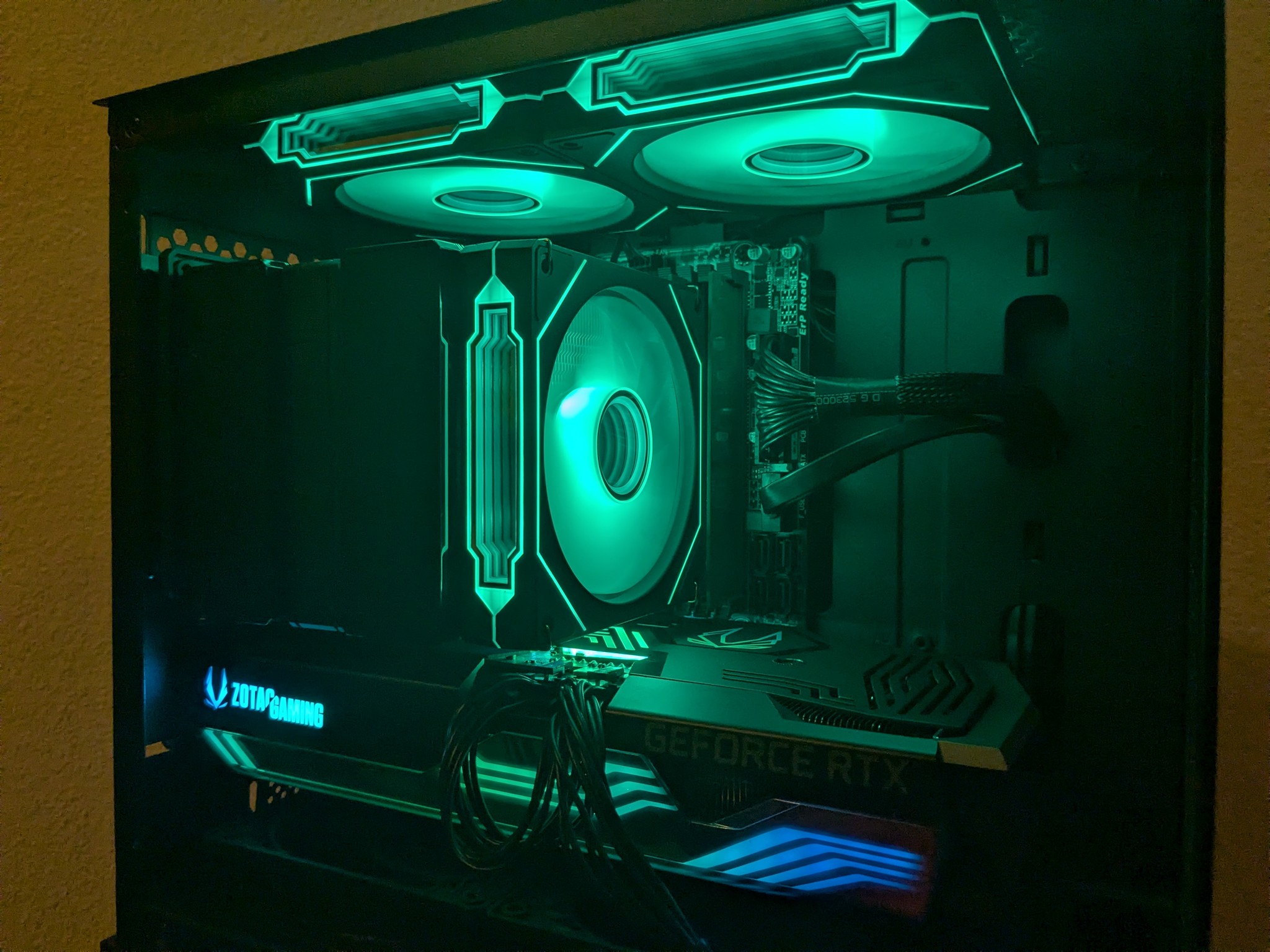 Nvidia RTX 3070 + I7 6700 "The Obsidian IV for 1440p Medium" 16Gb RAM - 1tb NVME SSD - 550w PSU